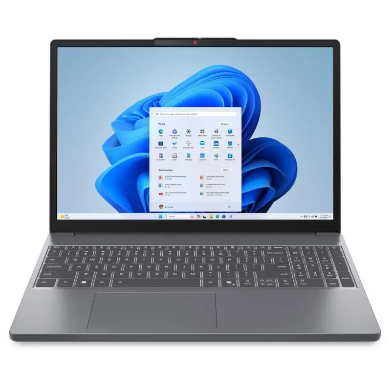 Лаптоп Lenovo IDEAPAD SLIM 3 15ARP10 83K70024BM , 15.30 , AMD Ryzen 7 7735HS OCTA CORE , 512GB SSD , 24 , AMD Radeon 680M Graphics , Windows