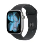 ЗОРА Смарт часовник Apple Watch 11 46mm Space Grey/Black Band S/M mev04