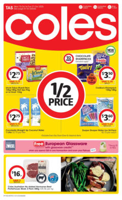Preview of Coles Catalogue TAS - valid from 15.10.2025