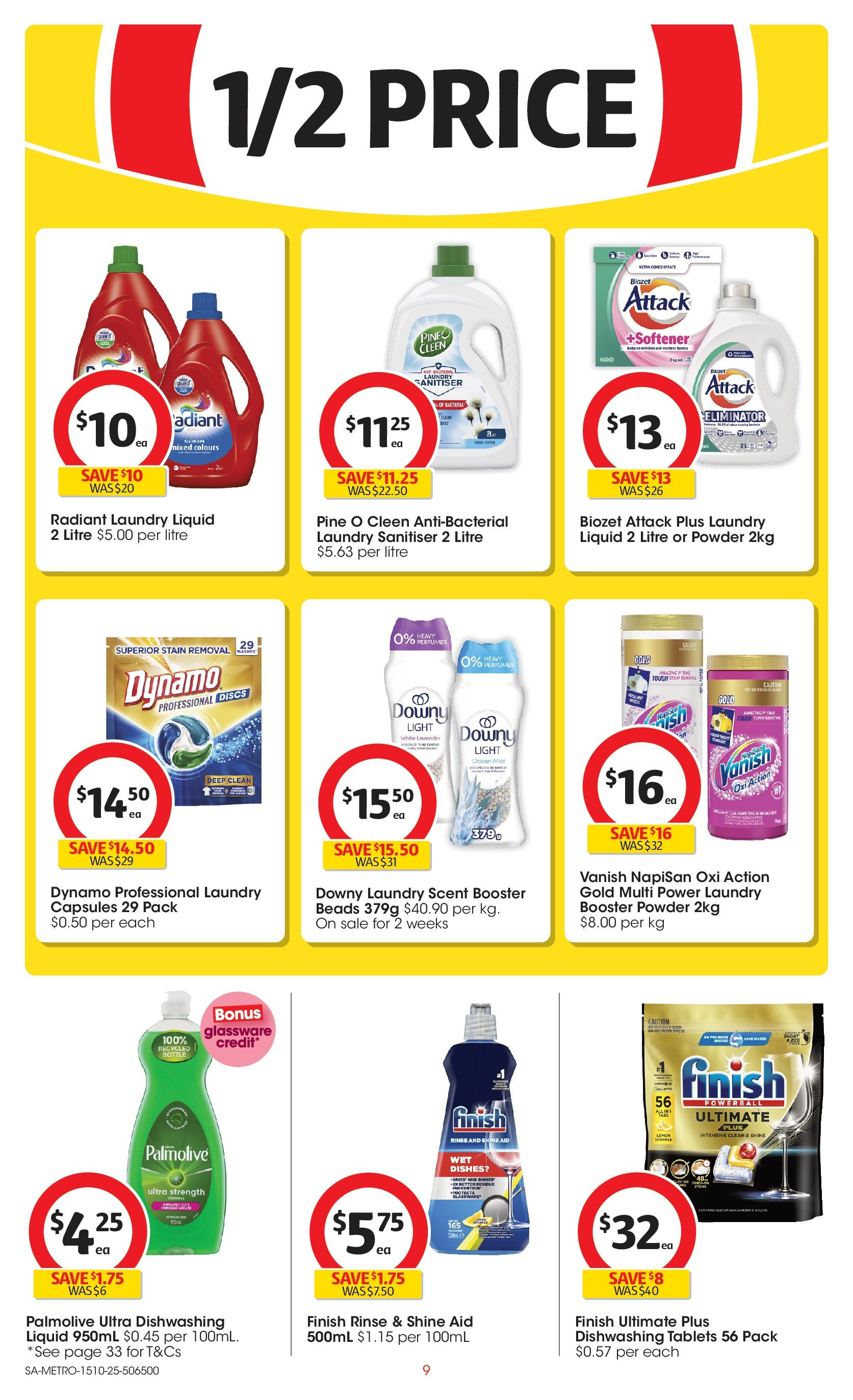 ﻿﻿Coles catalogue valid from 15/10/2025 > Online Australia | Page: 9 | Products: Powder, Water, Lemon, Tablets