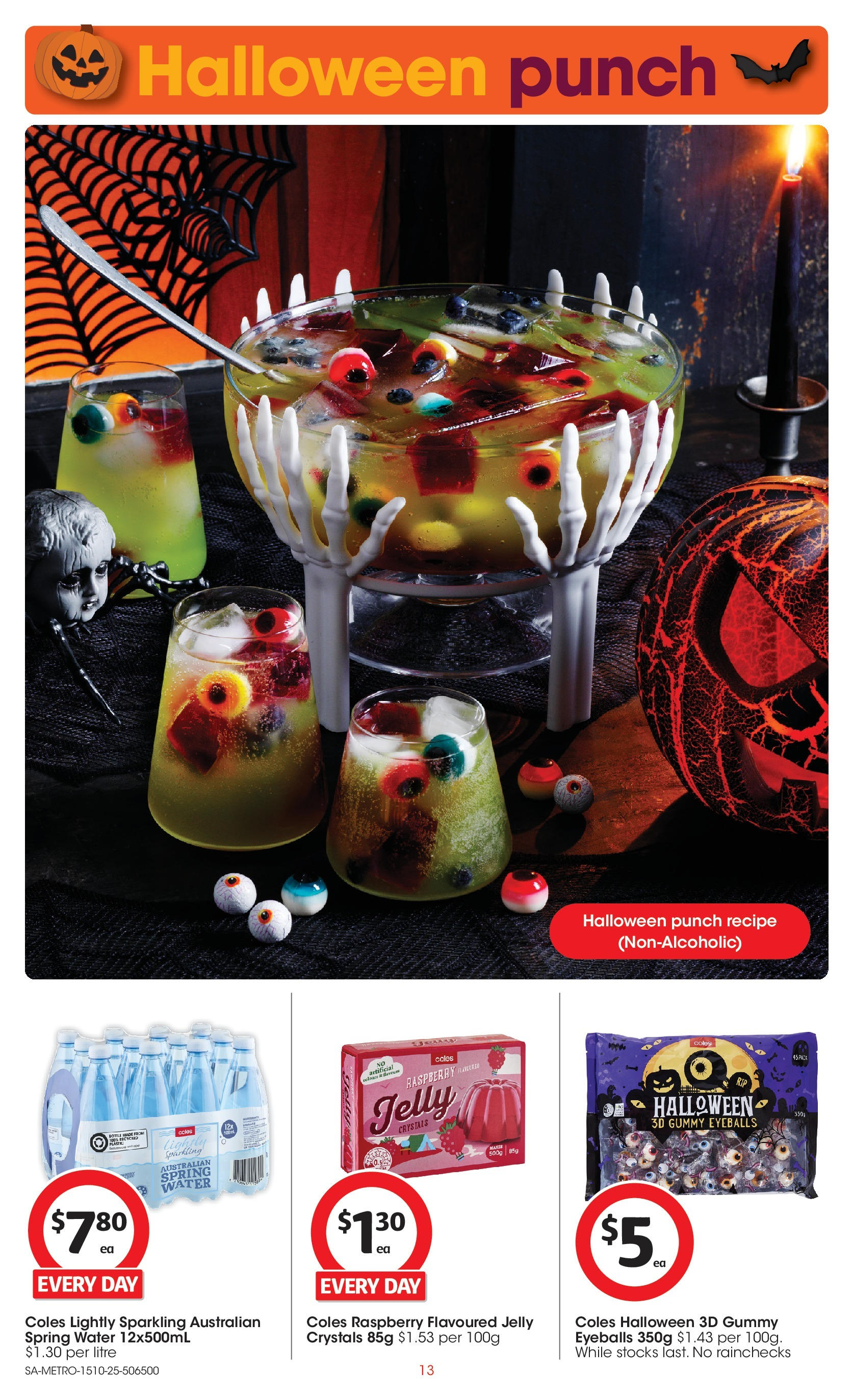 ﻿﻿Coles catalogue valid from 15/10/2025 > Online Australia | Page: 13 | Products: Water, Raspberry