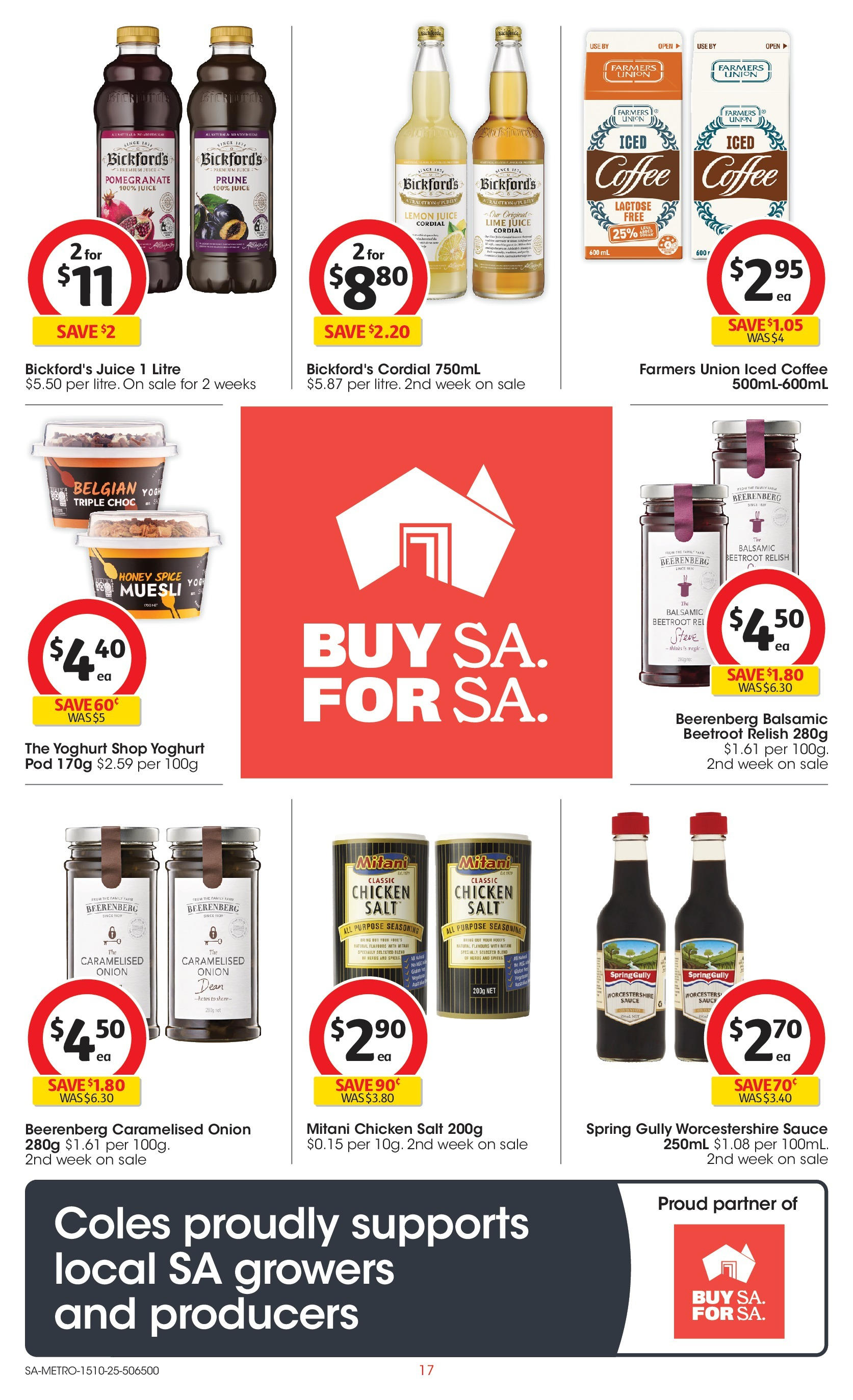 ﻿﻿Coles catalogue valid from 15/10/2025 > Online Australia | Page: 17 | Products: Pomegranate, Relish, Lemon, Beetroot