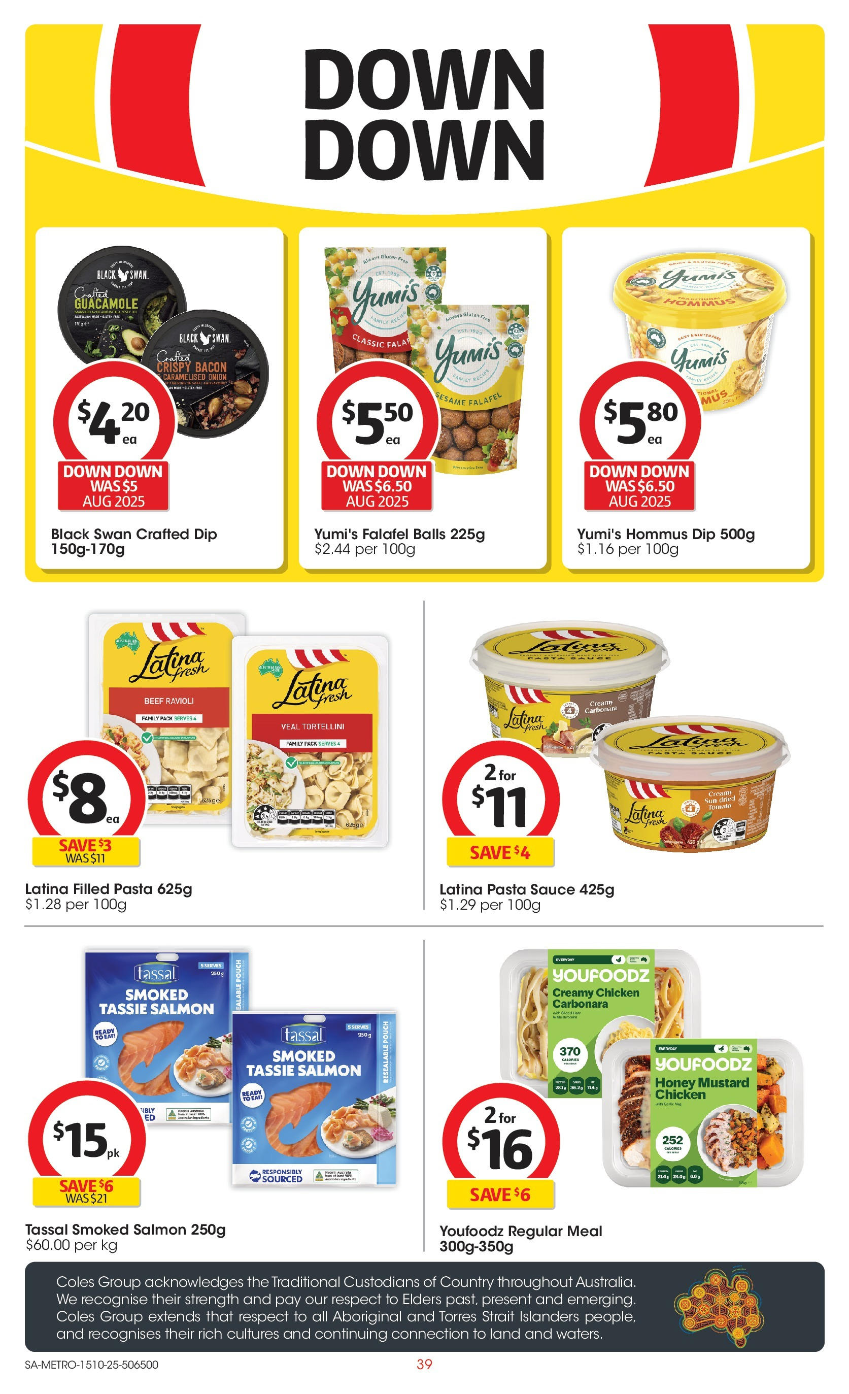 ﻿﻿Coles catalogue valid from 15/10/2025 > Online Australia | Page: 39 | Products: Bacon, Chicken, Beef, Pasta