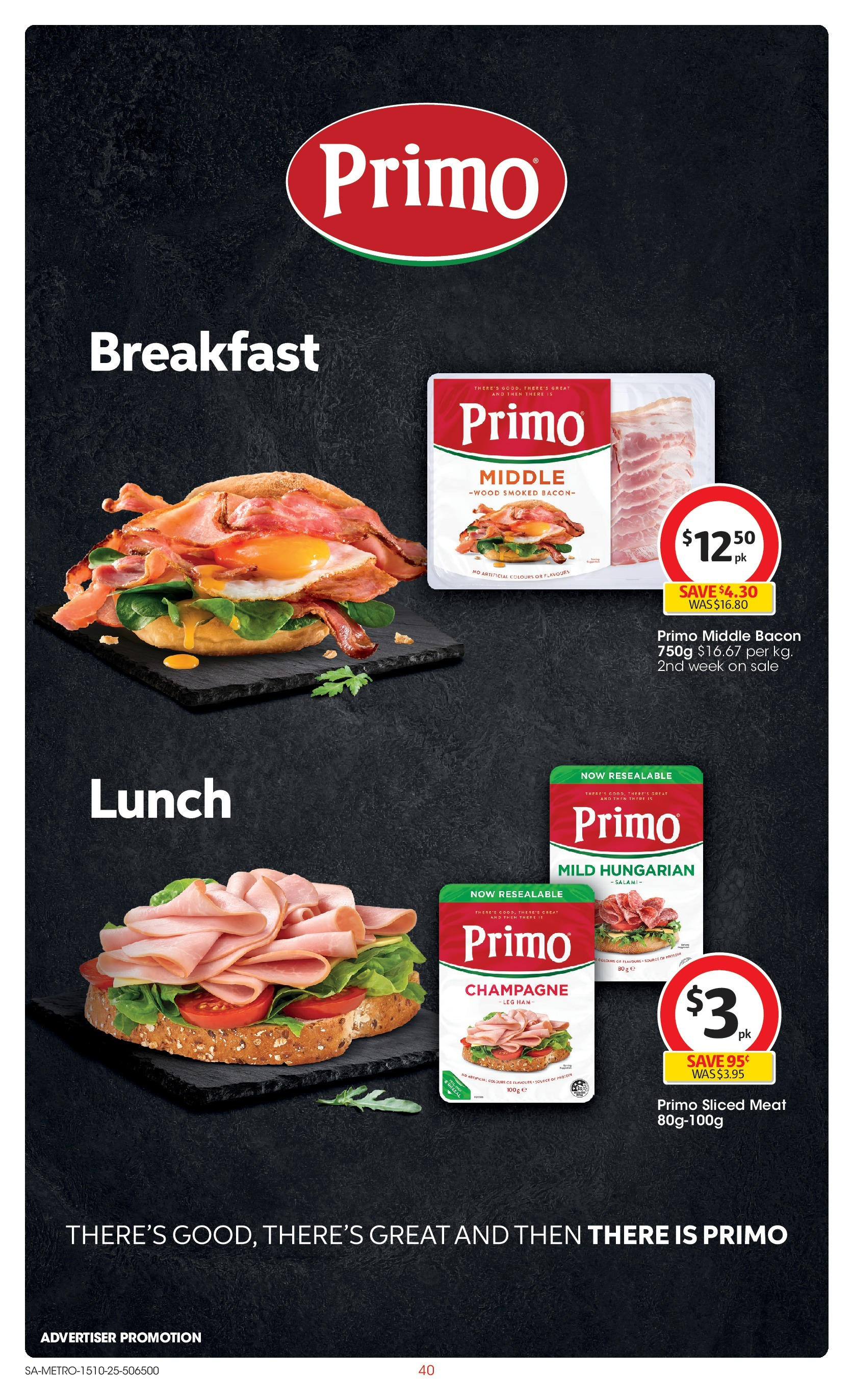﻿﻿Coles catalogue valid from 15/10/2025 > Online Australia | Page: 40 | Products: Bacon, Ham, Meat, Wood