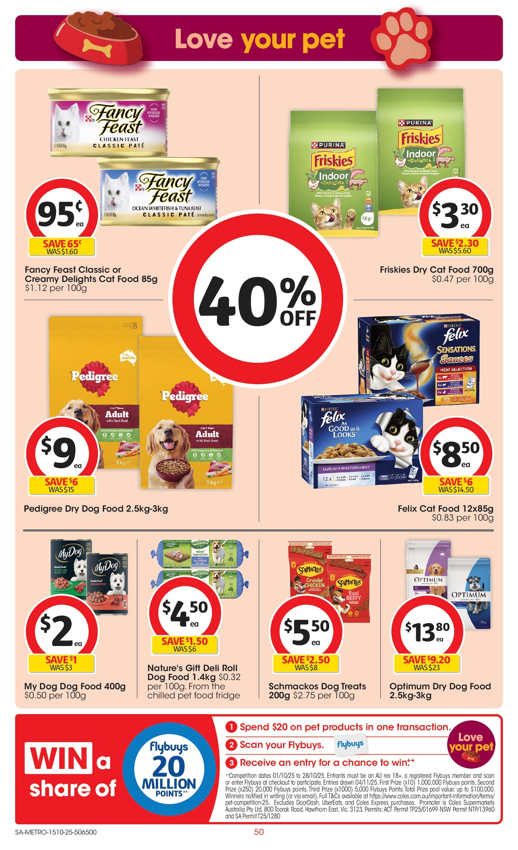 ﻿﻿Coles catalogue valid from 15/10/2025 > Online Australia | Page: 50 | Products: Chicken, Beef, Meat, Fridge