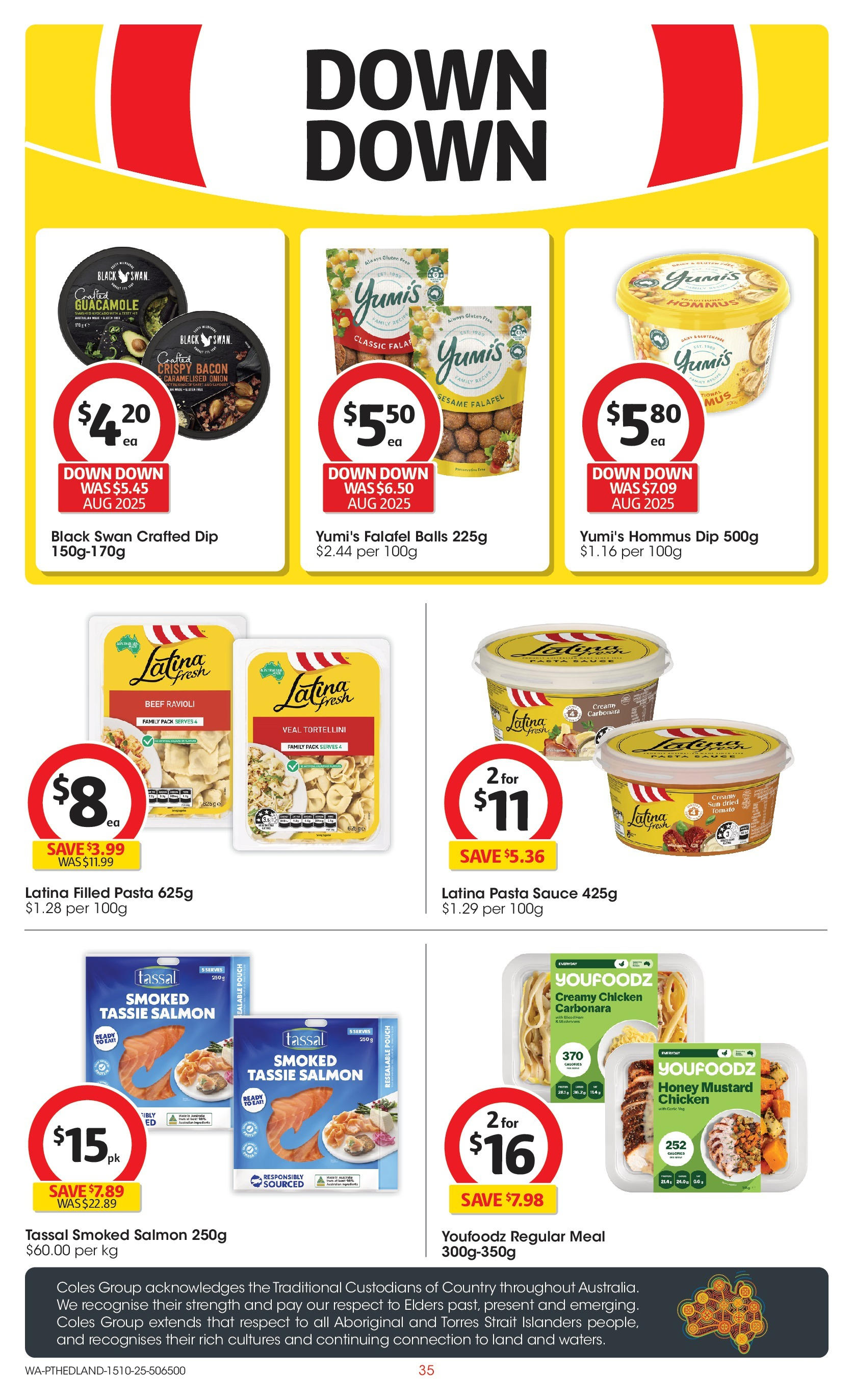 ﻿﻿Coles catalogue valid from 15/10/2025 > Online Australia | Page: 35 | Products: Bacon, Beef, Avocado, Salmon