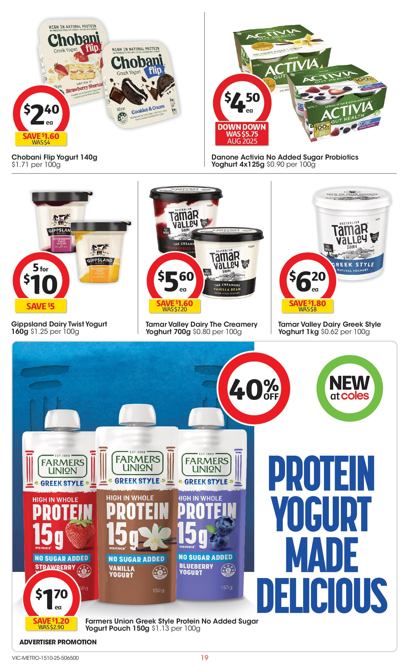 ﻿﻿Coles catalogue valid from 15/10/2025 > Online Australia | Page: 19 | Products: Chocolate, Strawberries, Cream, Pc