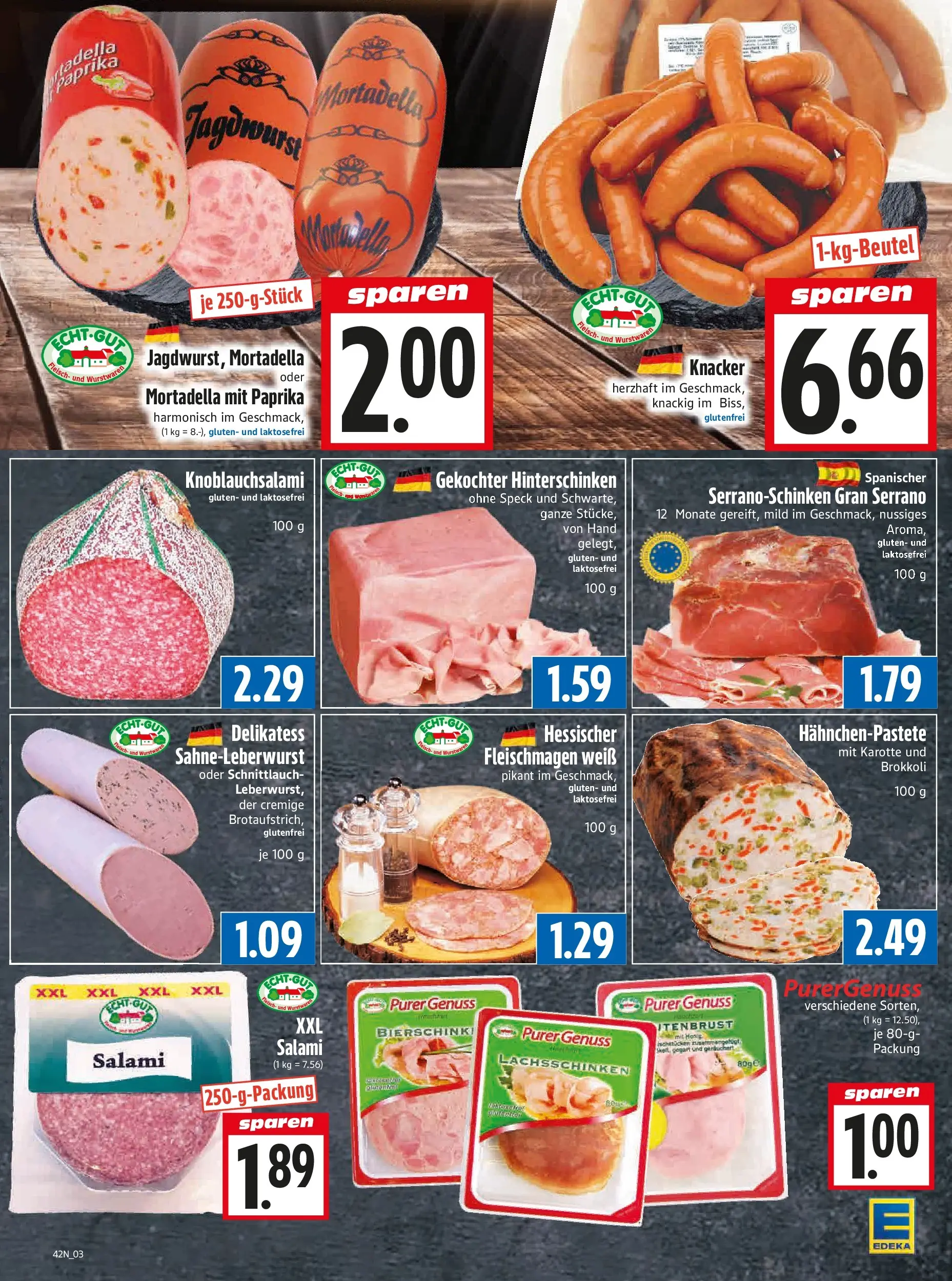 Entdecke - Edeka Hahner: Wochenangebote (ab 11.10.2025) zum Blättern | Seite: 5 | Produkte: Paprika, Brokkoli, Karotte, Fleisch