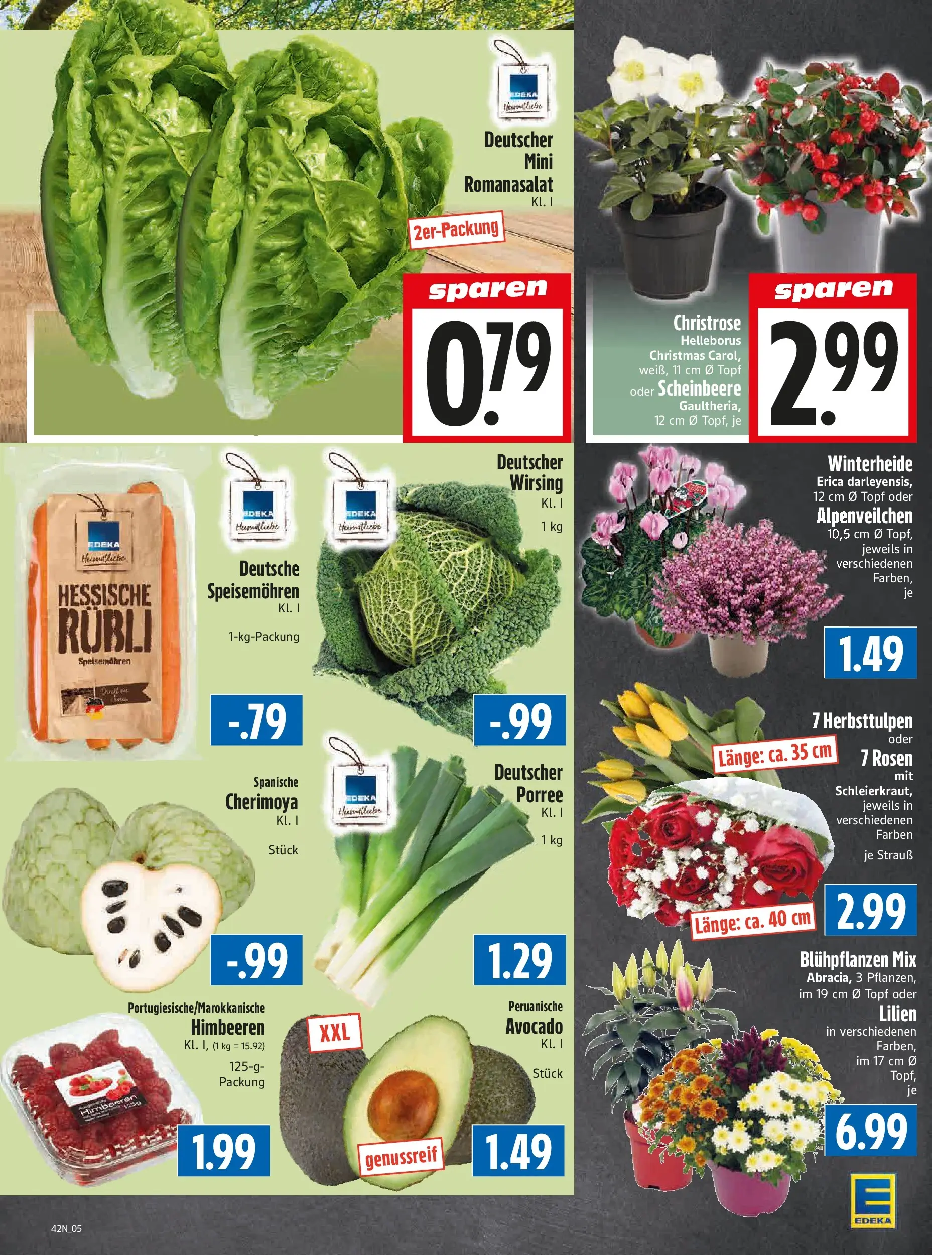 Entdecke - Edeka Hahner: Wochenangebote (ab 11.10.2025) zum Blättern | Seite: 7 | Produkte: Himbeeren, Avocado
