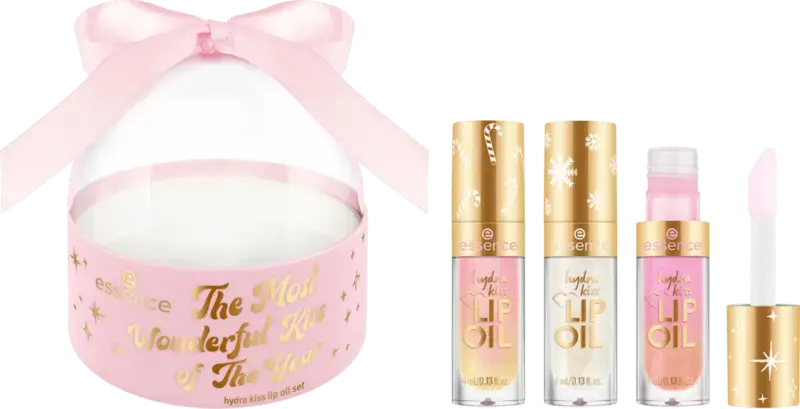 essence Geschenkset Lip Oil Xmas -The Most Wonderful Kiss Of The Year