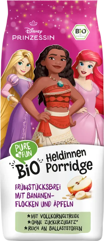 PURE & FUN Porridge Kinder mit Bananen-Flocken & Äpfeln, ab 3 Jahren