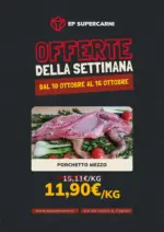 EP Supercarni Dal 10 al 16 ottobre - al 16.10.2025