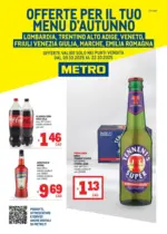 Metro Offerte Menù d'Autunno - Area 1 - al 22.10.2025