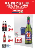 Metro Offerte Menù d'Autunno - MAXI - al 22.10.2025