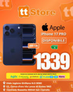 TT Store iPhone 17 PRO - al 12.10.2025