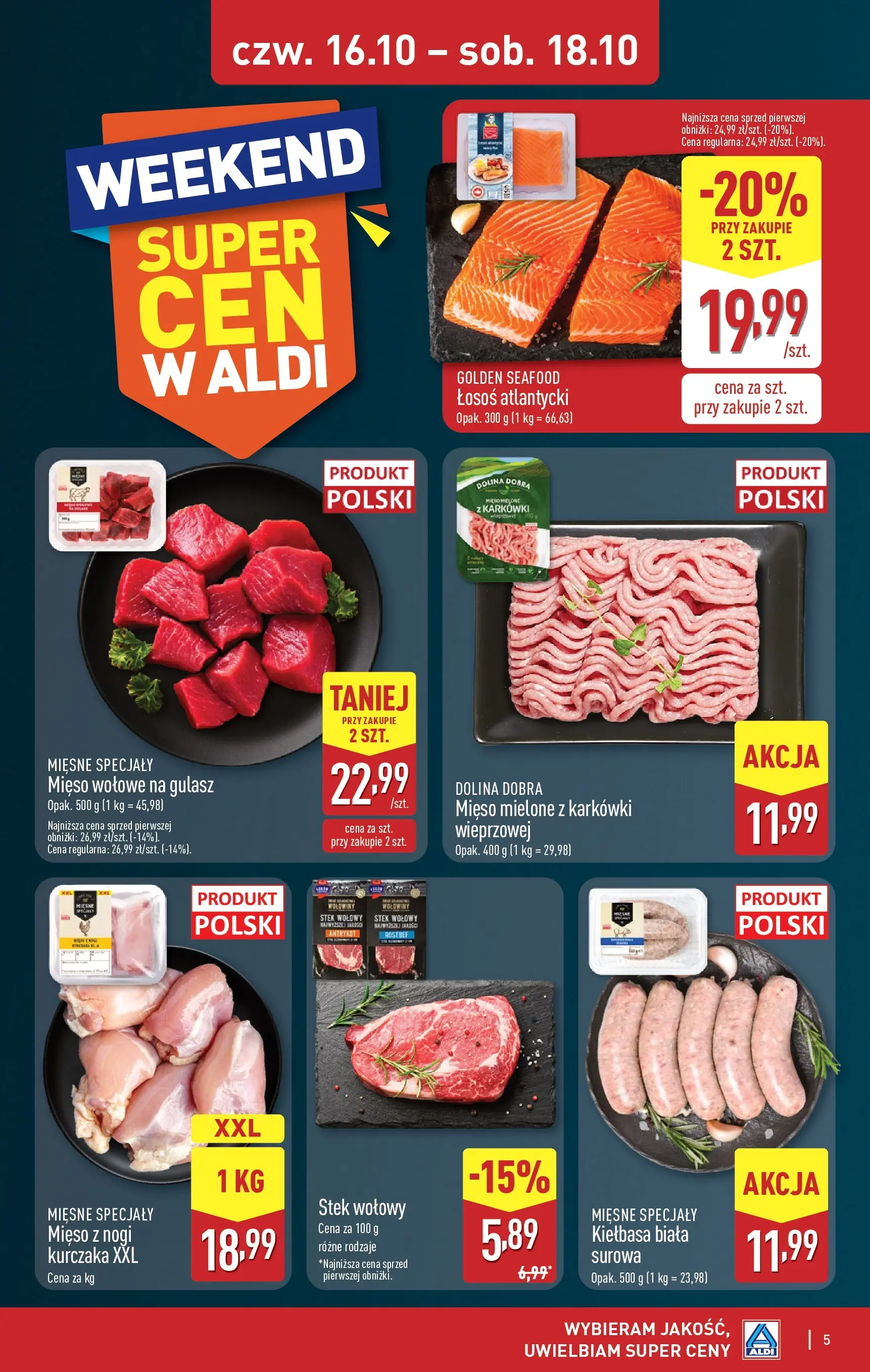 Aldi Gazetka - Okazje na weekend od 16.10.2025 - Ulotka PDF, promocje | Strona: 5