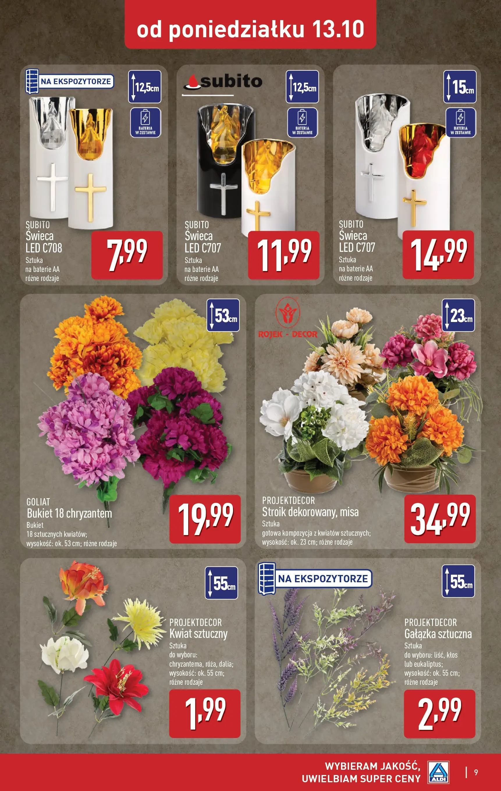 Aldi Gazetka - Okazje na weekend od 16.10.2025 - Ulotka PDF, promocje | Strona: 9