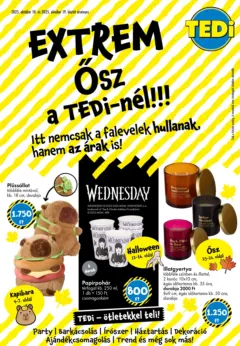 TEDi Akciós újság - amely érvényes a következő dátumtól: 10.10.2025
