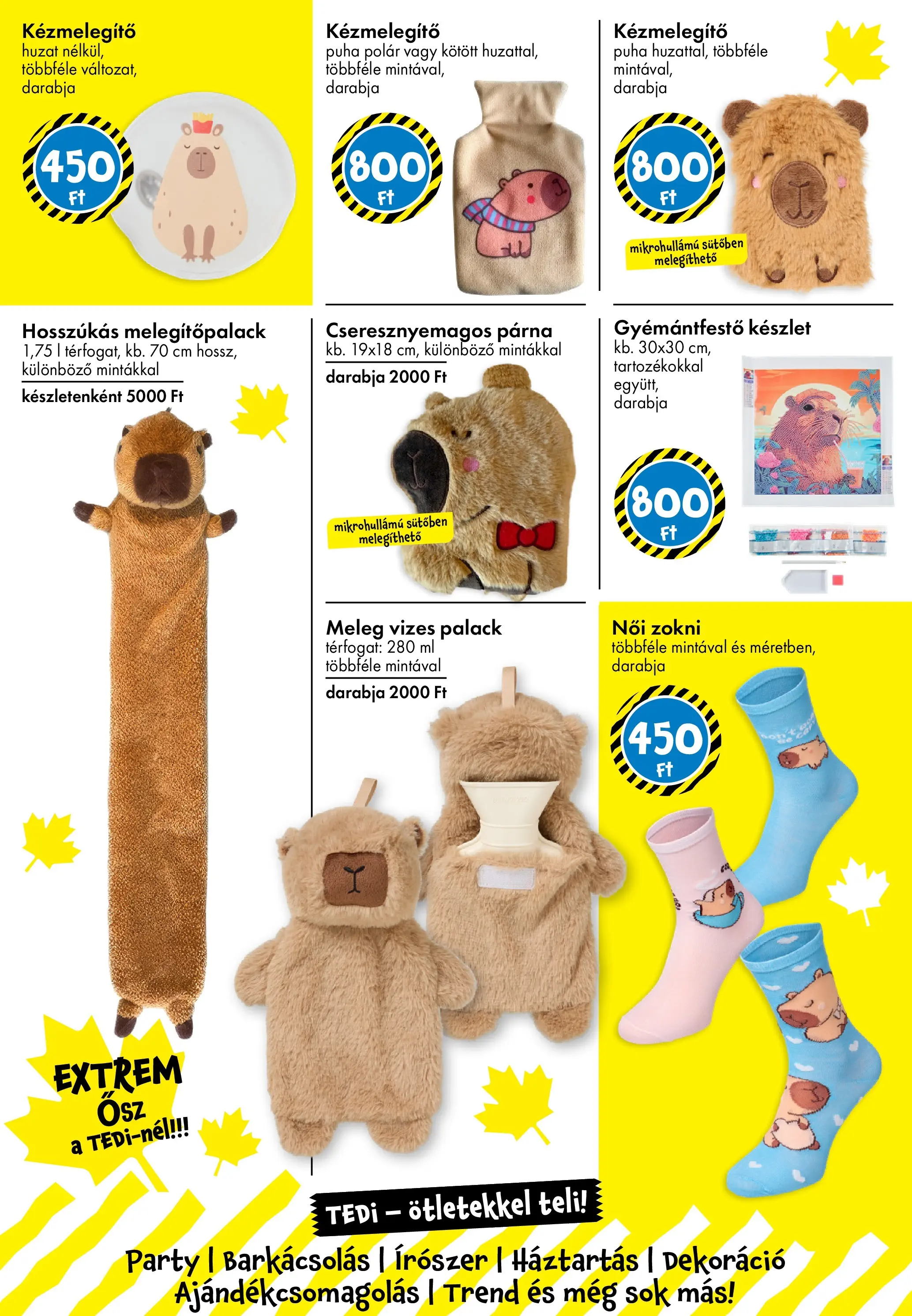 TEDi Akciós újság - 2025.10.10. -tól/töl > akció, lapozható szórólap 🛍️ | Oldal: 6 | Termékek: Párna, Dekoráció, Zokni