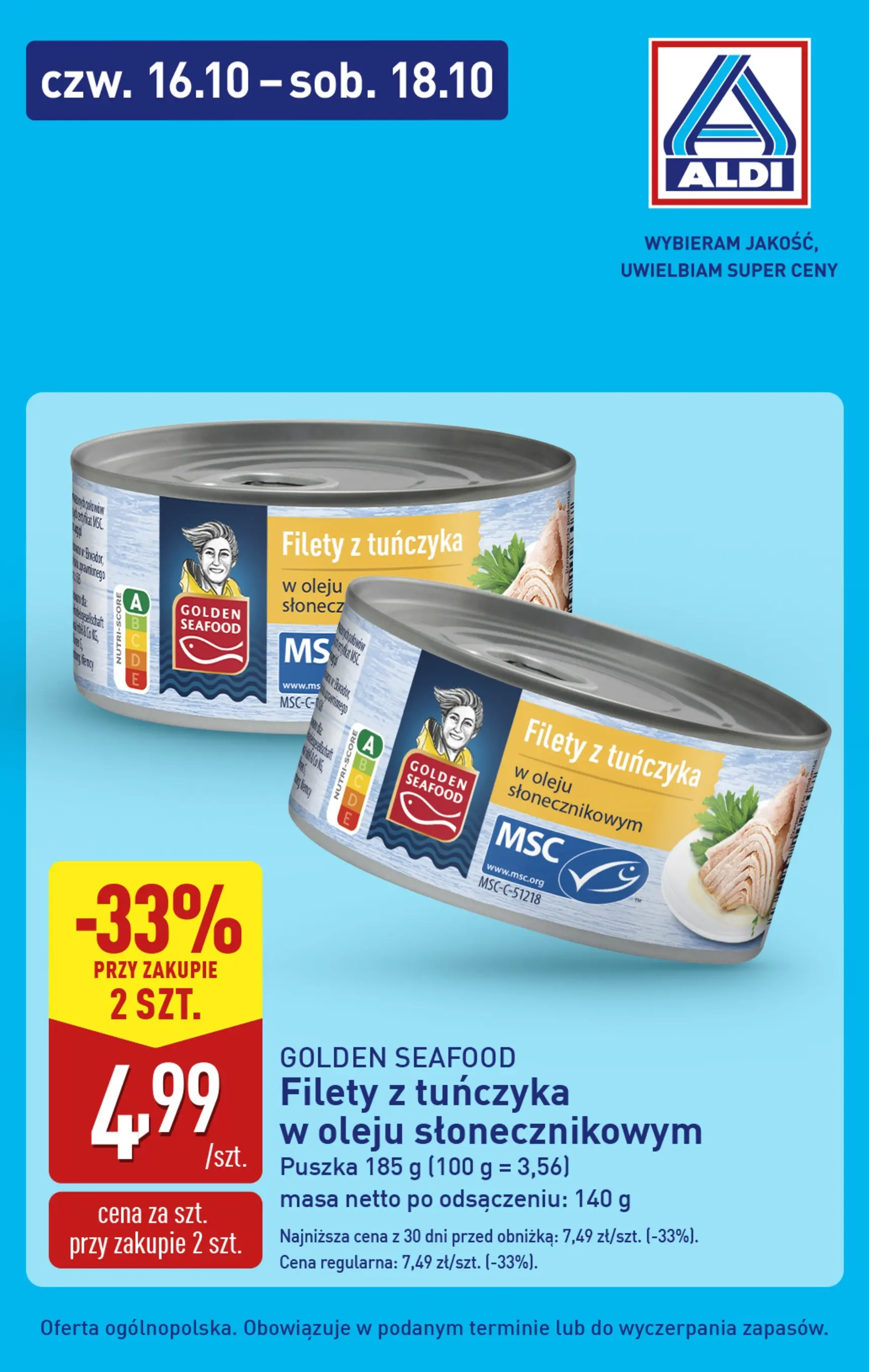 Aldi Gazetka - Od czwartku od 16.10.2025 - Ulotka PDF, promocje | Strona: 8