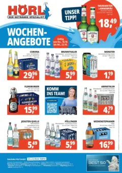 Entdecke - Getränke Hörl: Wochen-Angebote! ab 15.10.2025 gültig