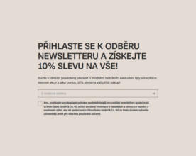 10 % slevu na vše!