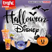 Un Halloween magique vous attend chez Trafic , Mickey, Stitch & cie s’invitent à la fête !