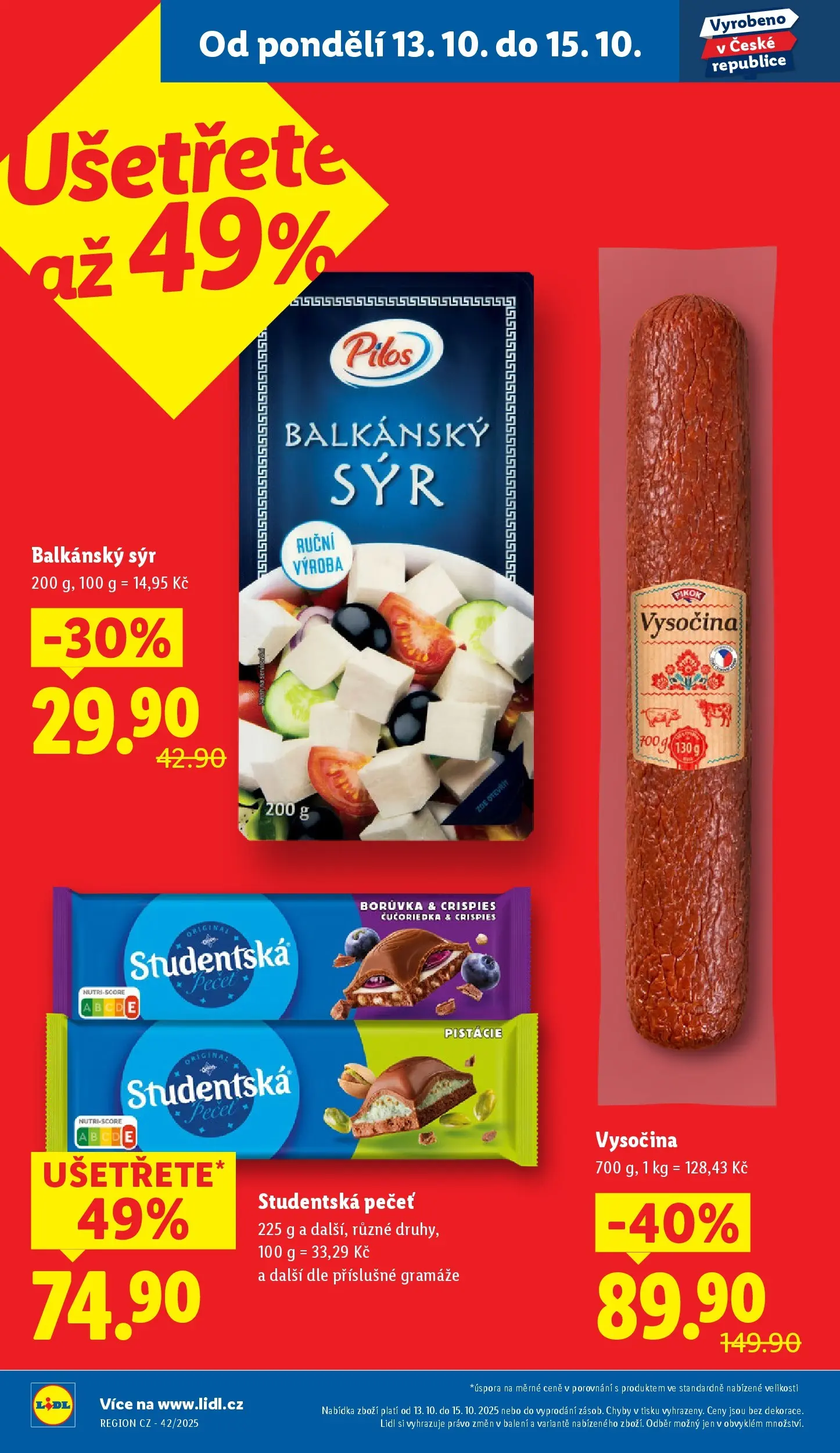 Lidl leták od 12.10.2025 - Nový akční leták | Strana: 2