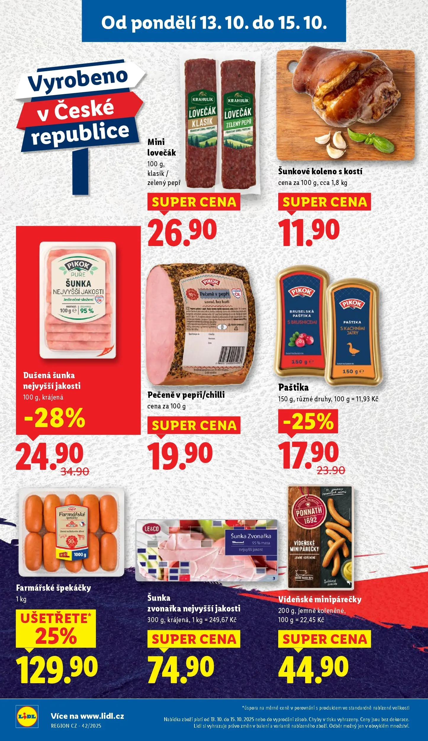 Lidl leták od 12.10.2025 - Nový akční leták | Strana: 12