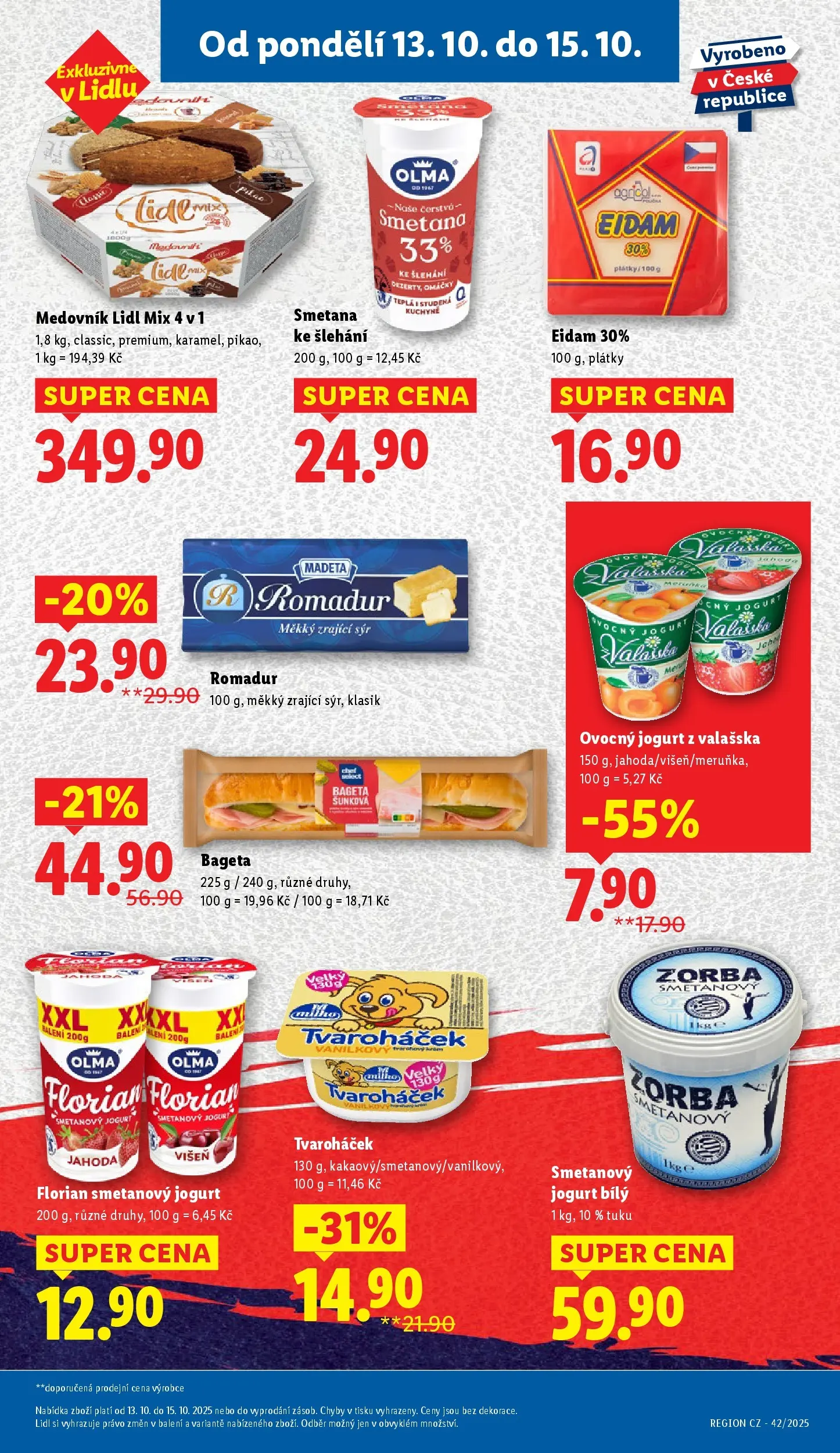 Lidl leták od 12.10.2025 - Nový akční leták | Strana: 13