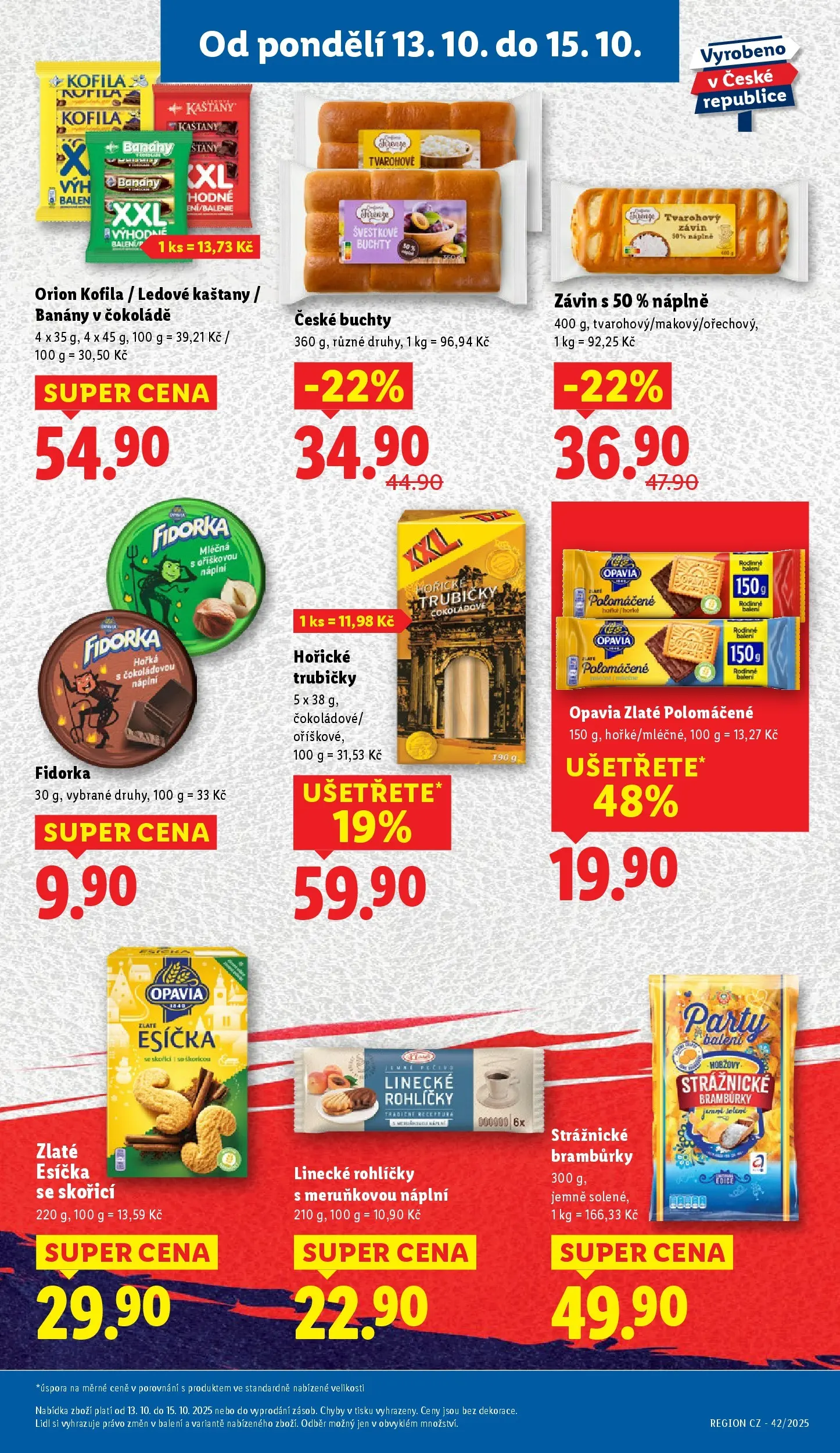 Lidl leták od 12.10.2025 - Nový akční leták | Strana: 15