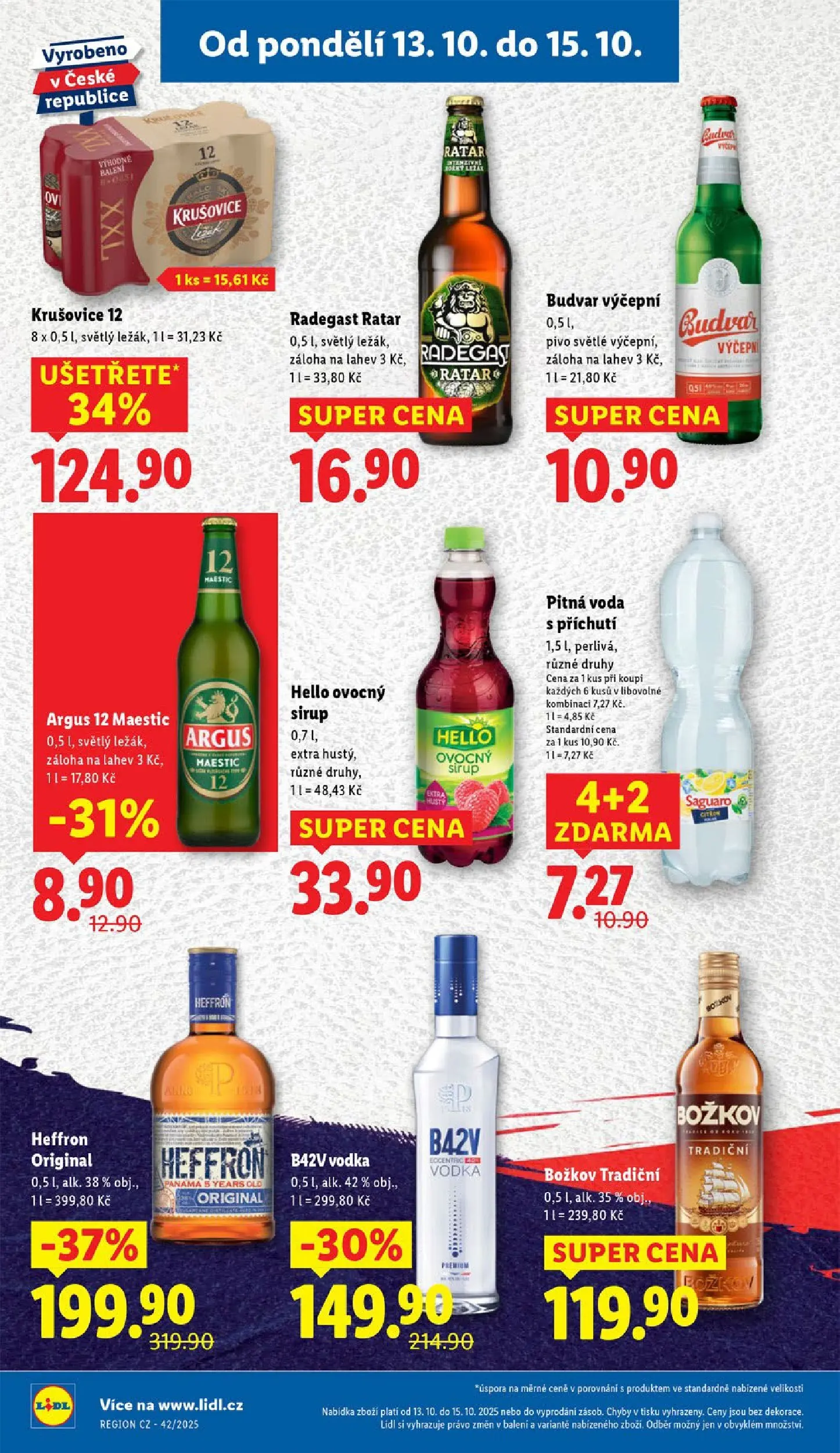 Lidl leták od 12.10.2025 - Nový akční leták | Strana: 16