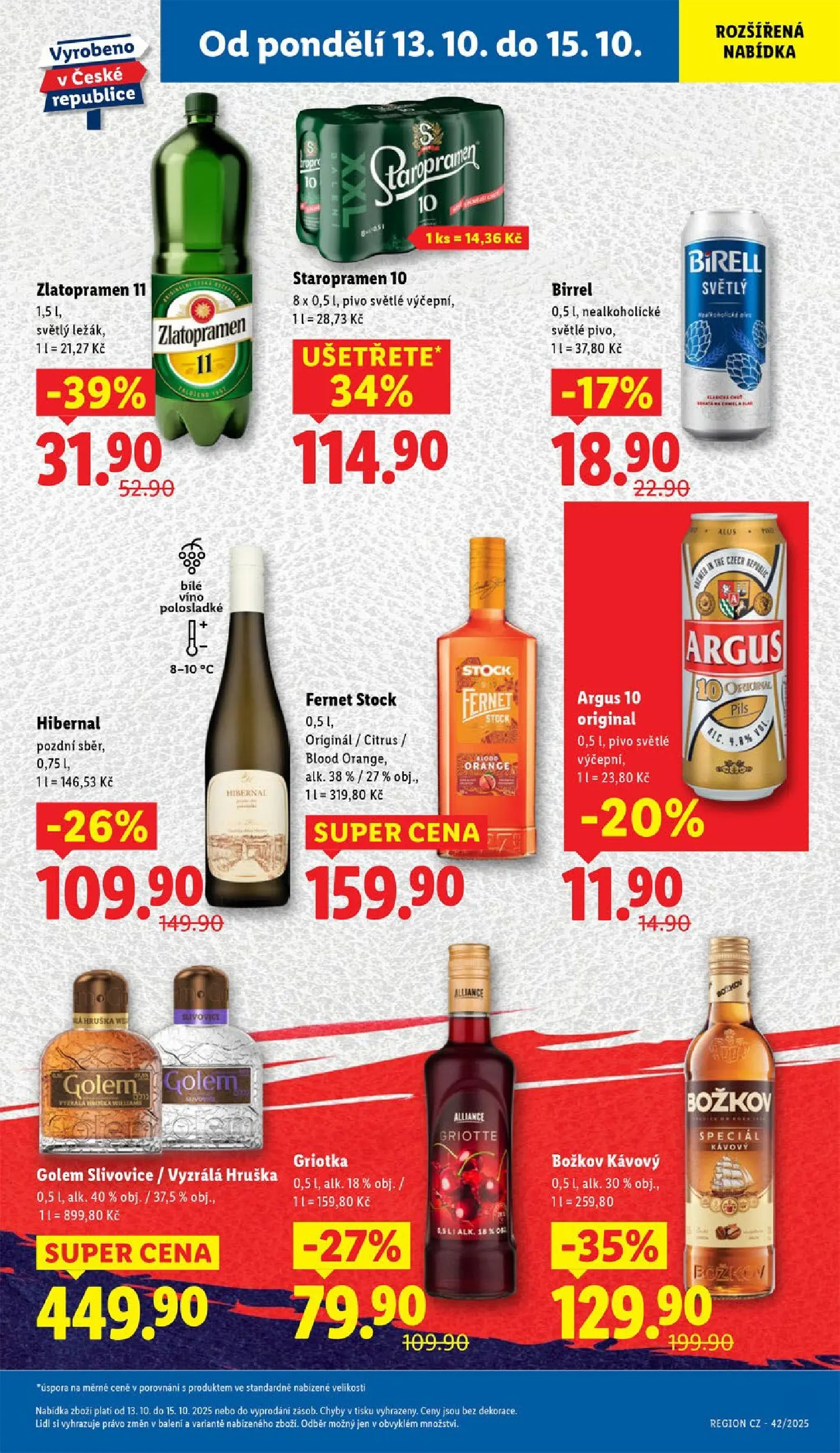 Lidl leták od 12.10.2025 - Nový akční leták | Strana: 19