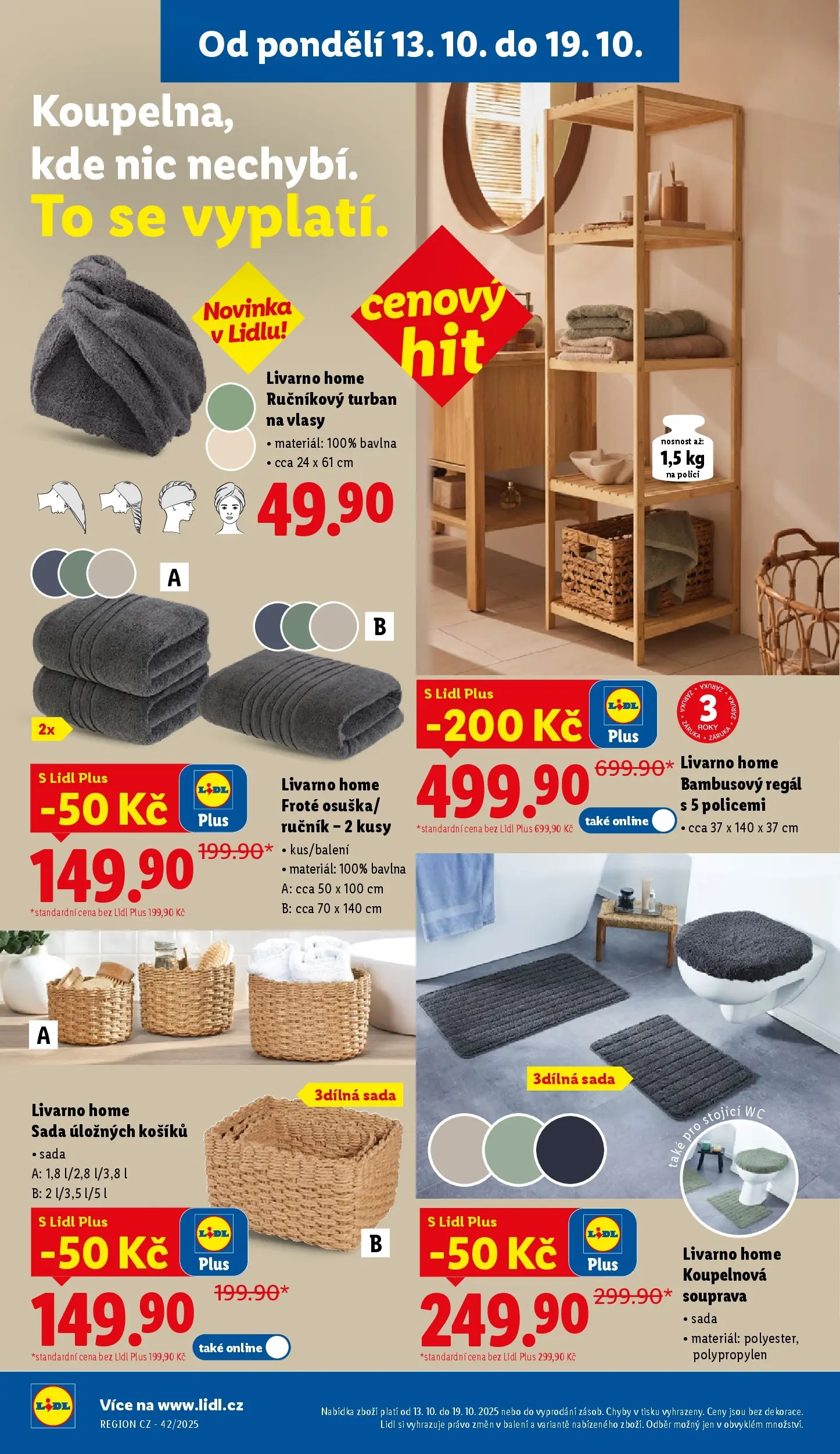 Lidl leták od 12.10.2025 - Nový akční leták | Strana: 34