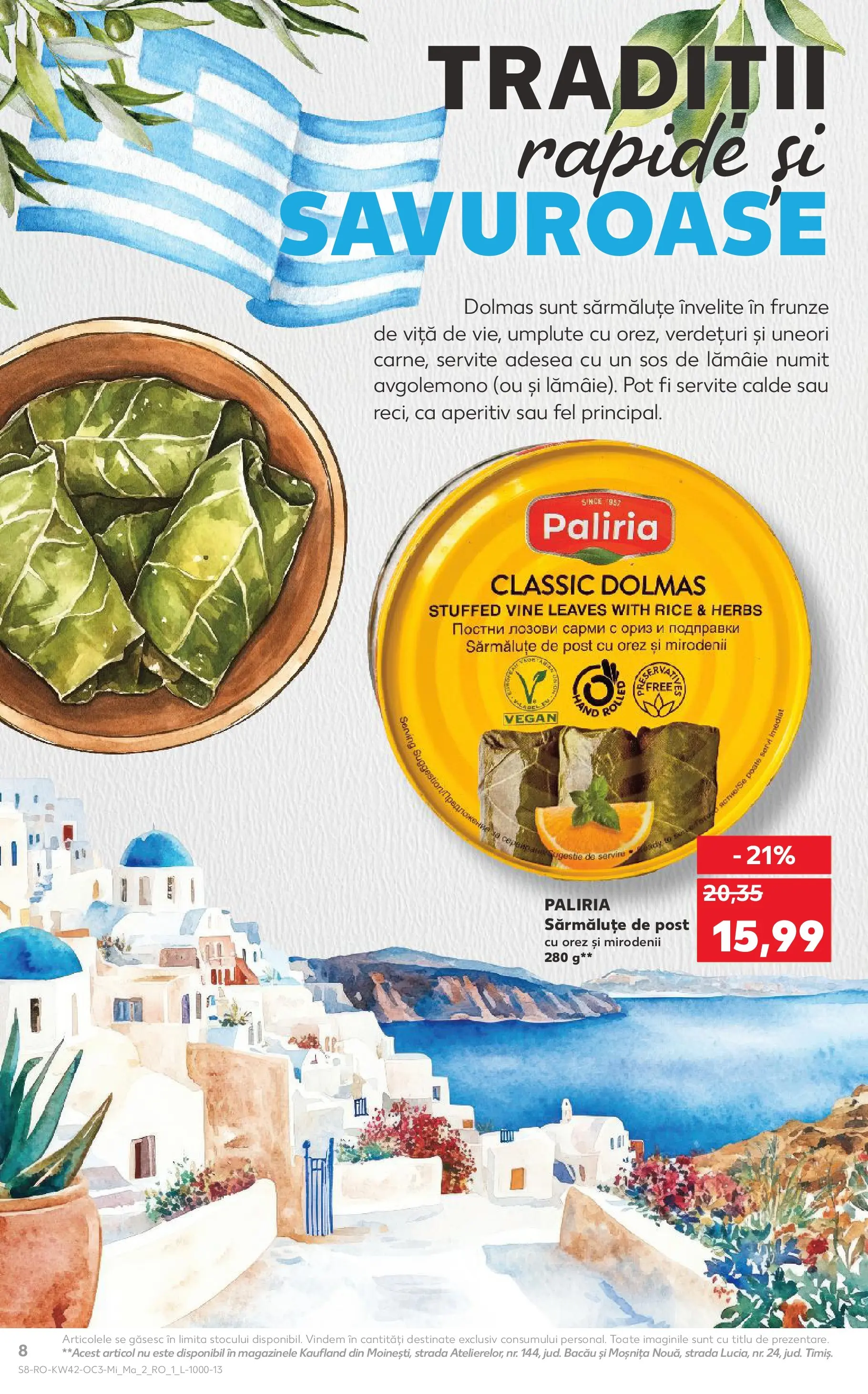 Catalog Kaufland - București 15.10.2025 - Revista si Oferta | Pagină: 8 | Produse: Orez, Sos, Lămâie