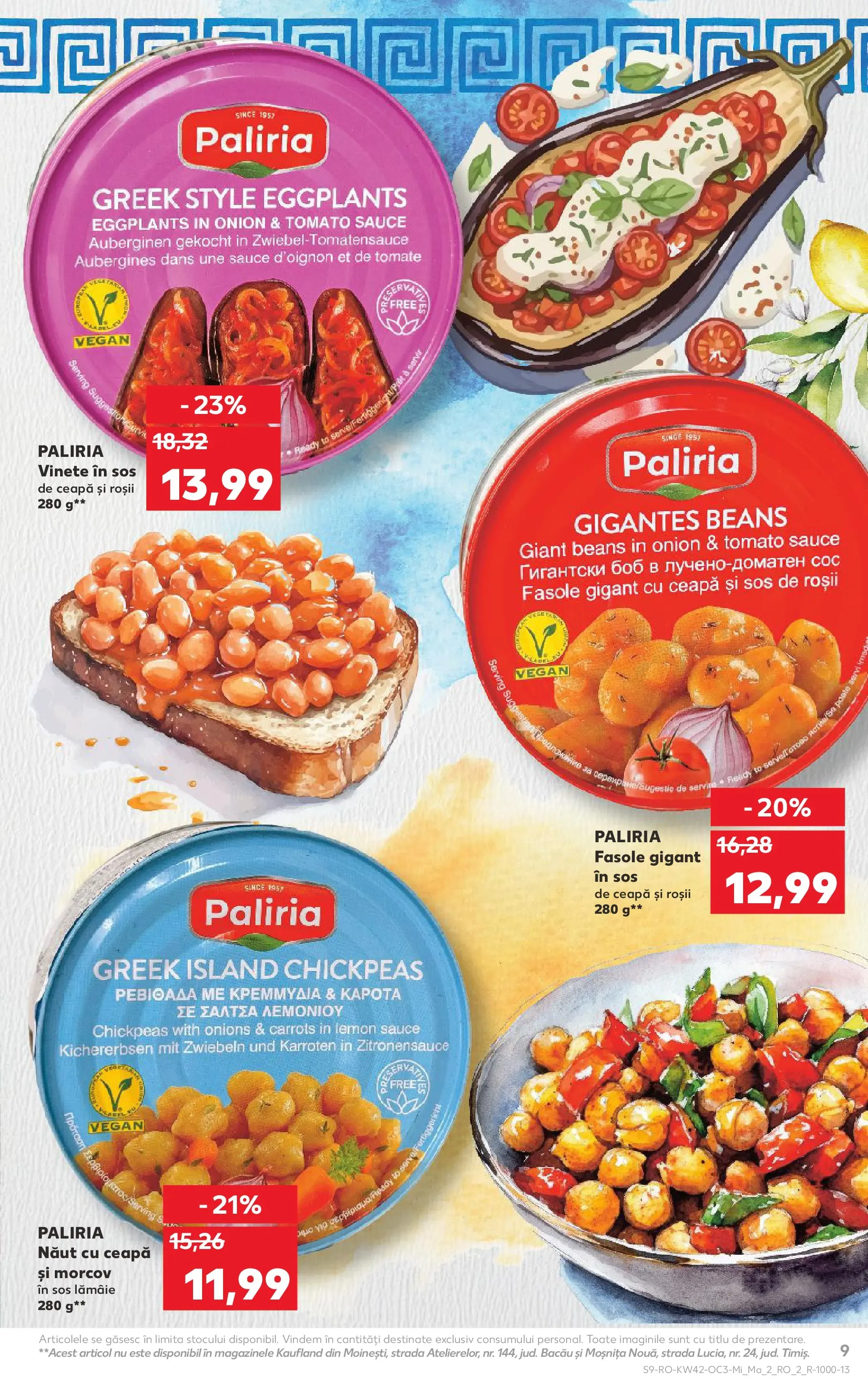 Catalog Kaufland - București 15.10.2025 - Revista si Oferta | Pagină: 9 | Produse: Brokoli, Ceapă, Sos, Lămâie