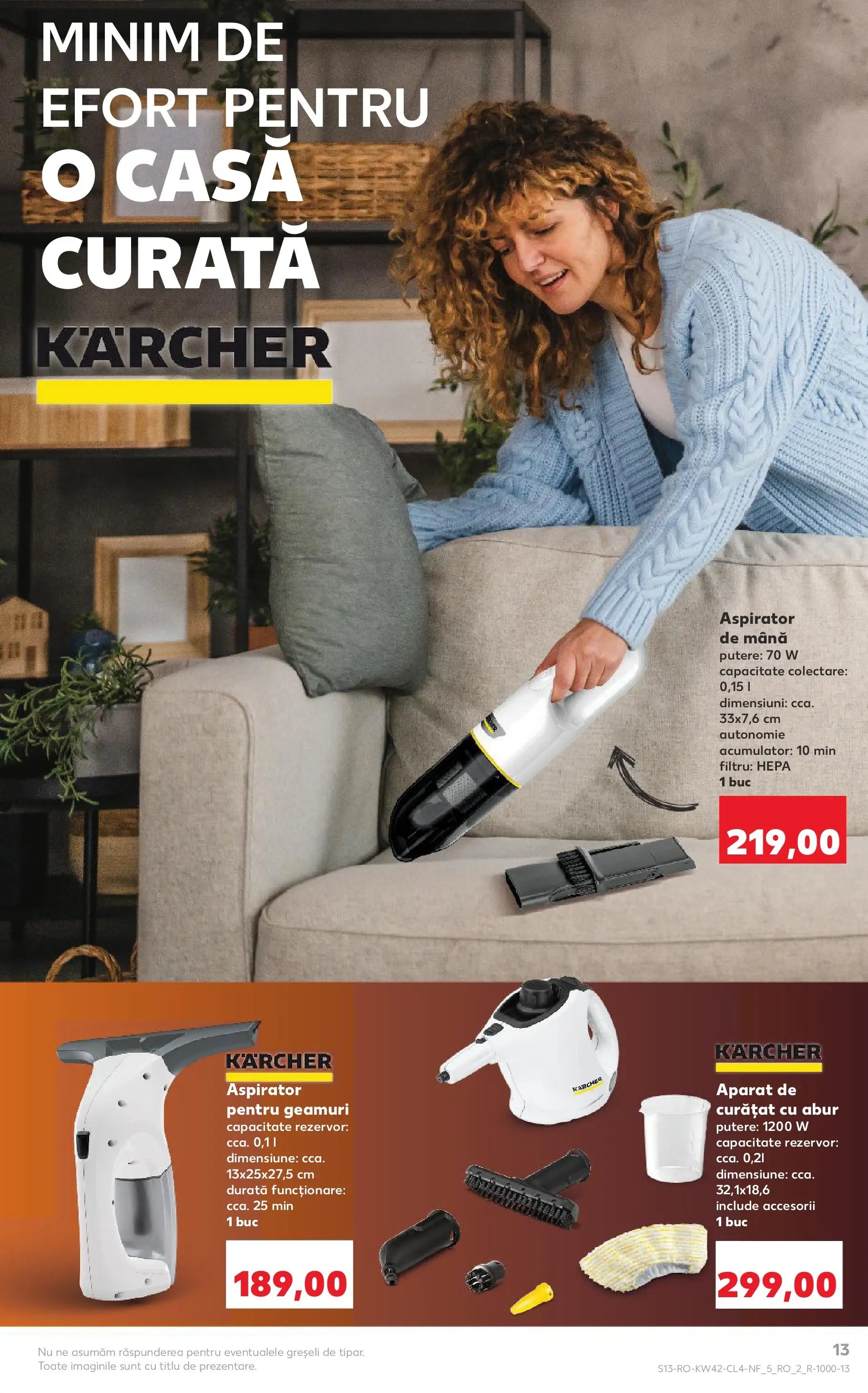 Catalog Kaufland - Fălticeni 14.10.2025 - Revista si Oferta | Pagină: 13 | Produse: Aspirator