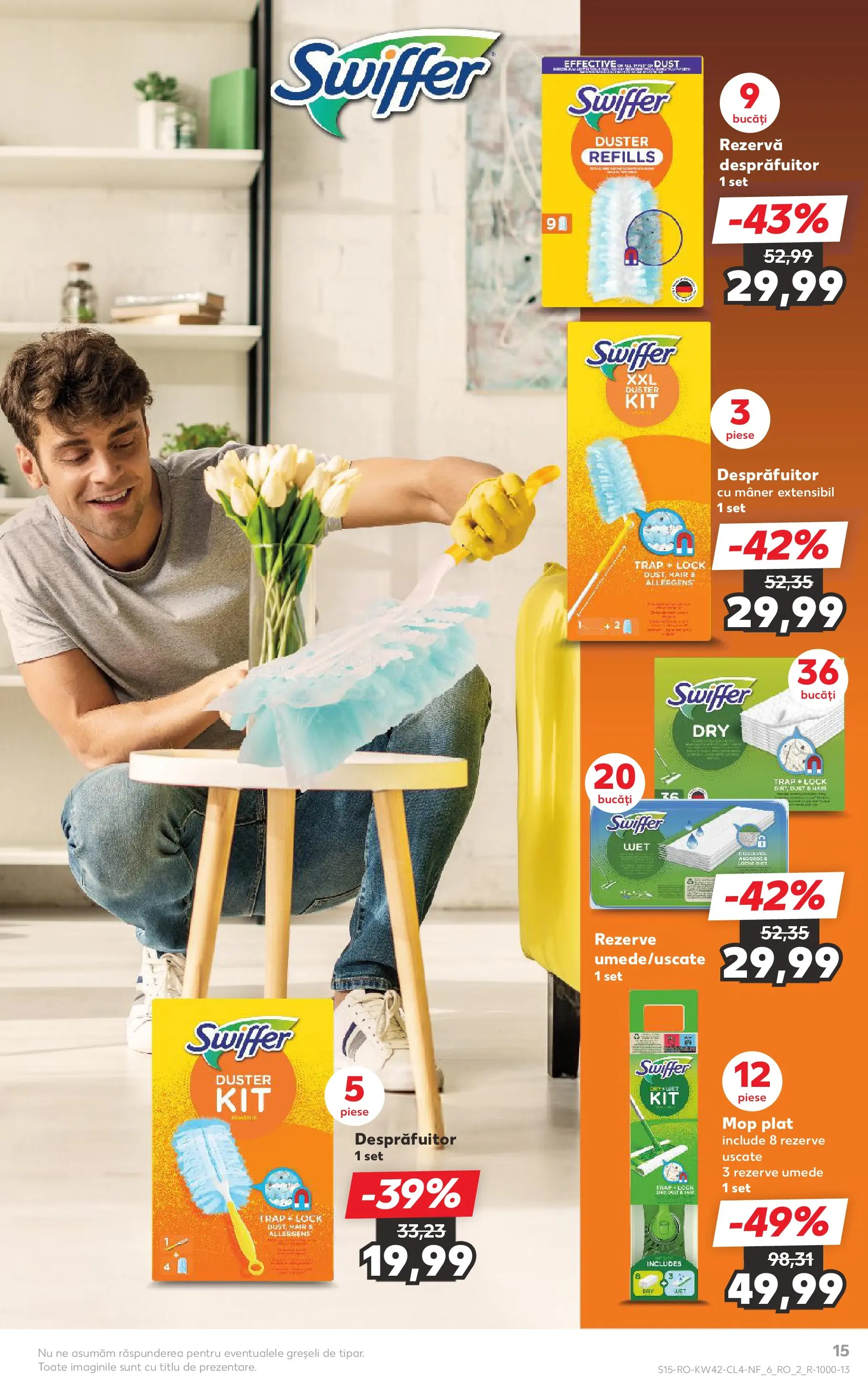 Catalog Kaufland - Fălticeni 14.10.2025 - Revista si Oferta | Pagină: 15 | Produse: Mop, Mâner