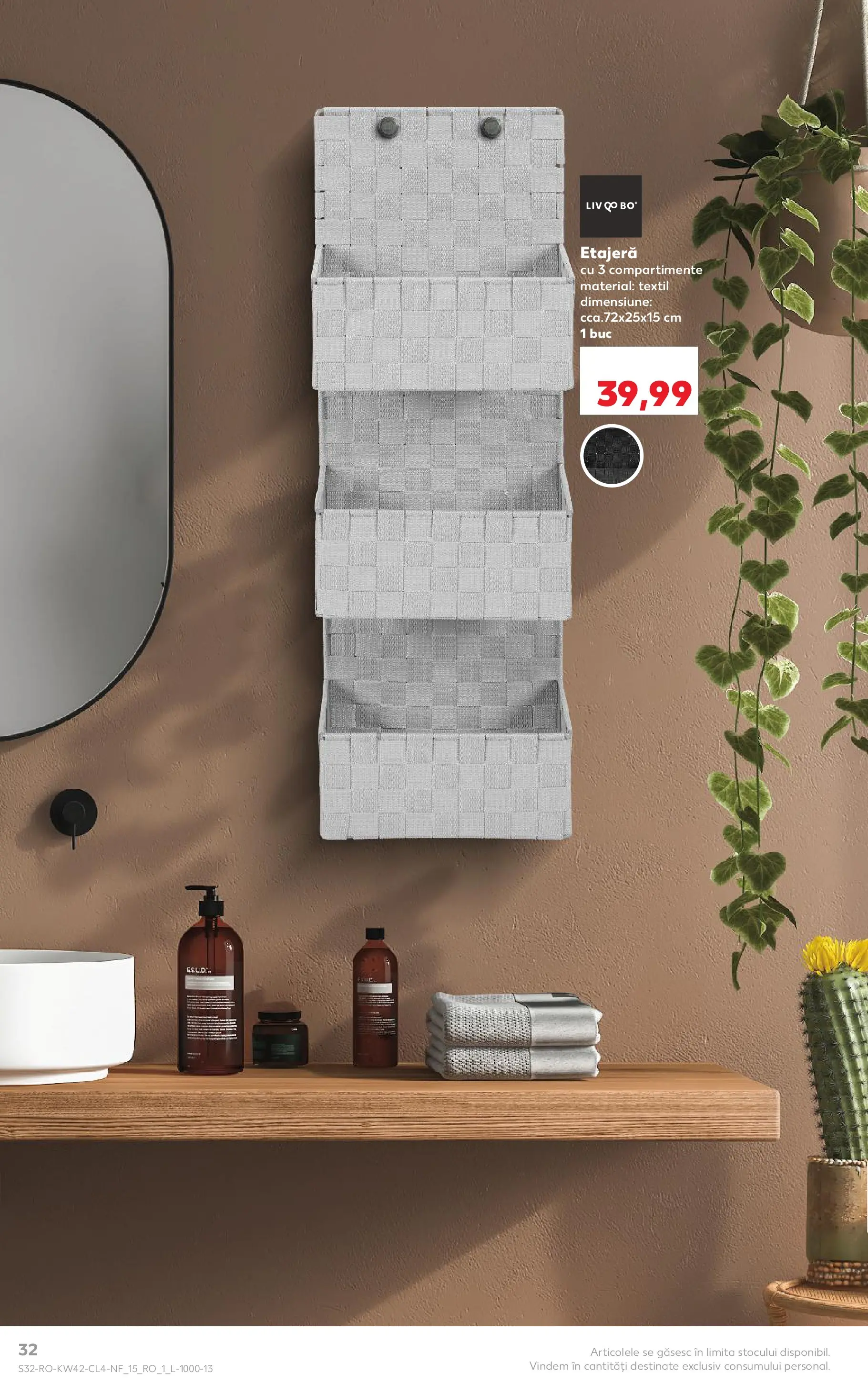 Catalog Kaufland - Fălticeni 14.10.2025 - Revista si Oferta | Pagină: 32 | Produse: Etajeră