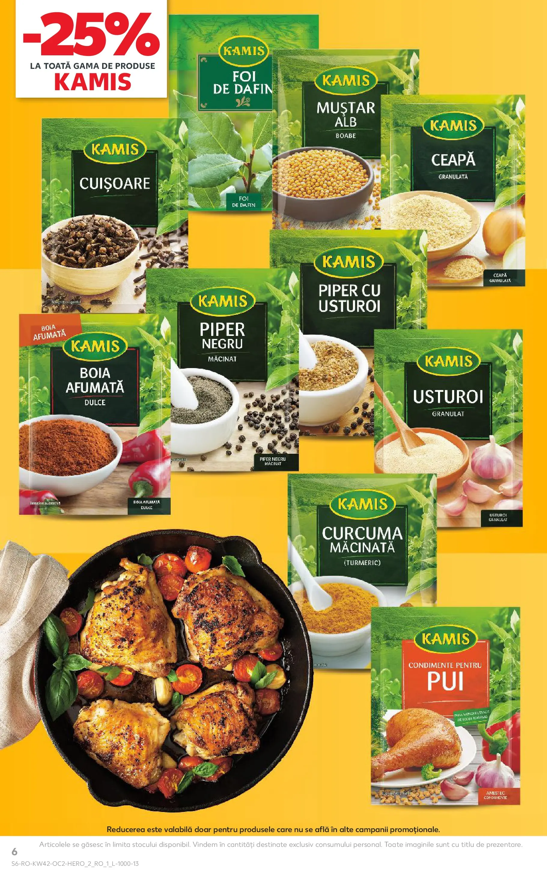 Catalog Kaufland - Bucureşti 15.10.2025 - Revista si Oferta | Pagină: 6 | Produse: Hacıyatmaz Kedi Oyuncağı, Ceapă, Piper, Usturoi