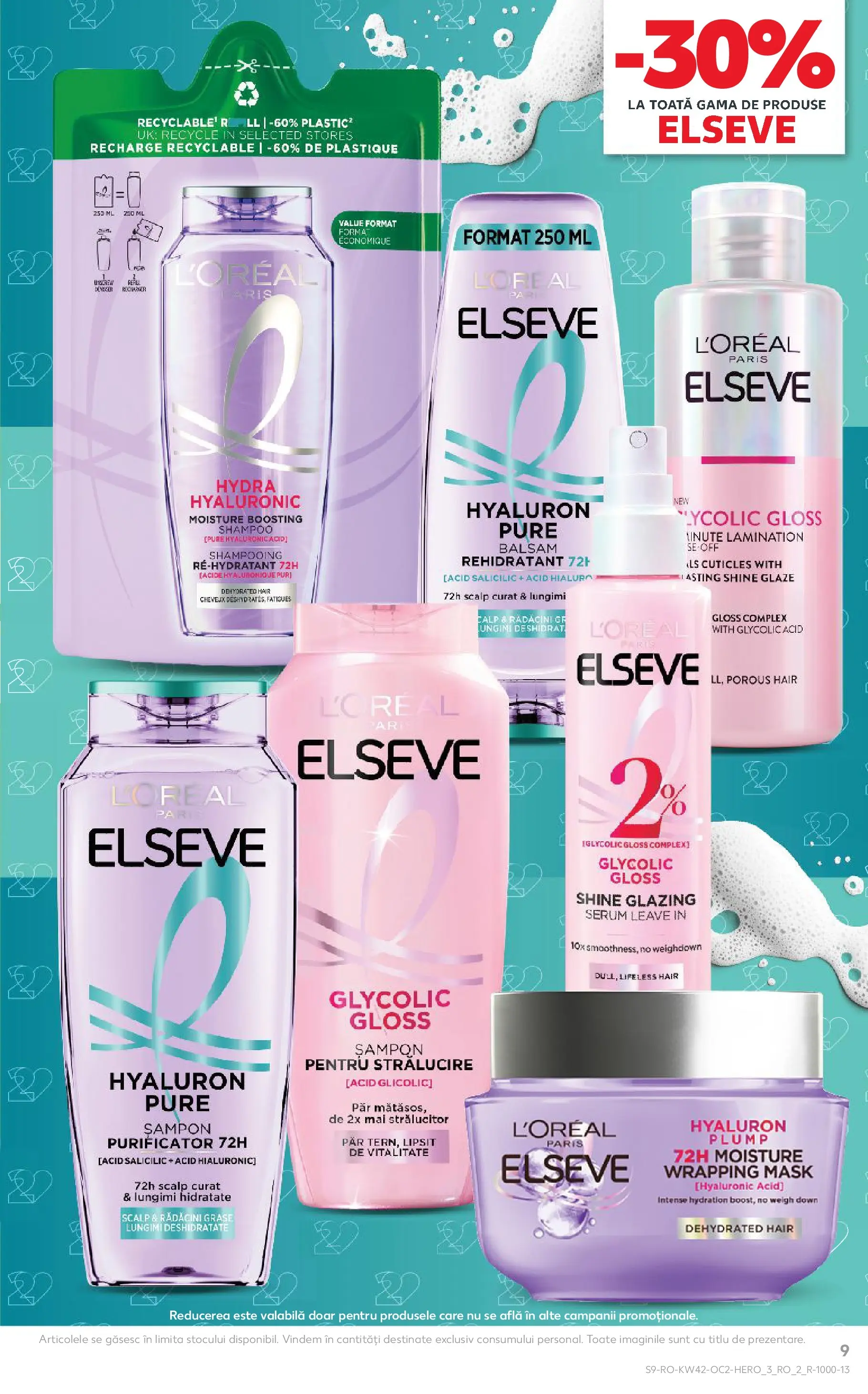 Catalog Kaufland - Bucureşti 15.10.2025 - Revista si Oferta | Pagină: 9 | Produse: Serum, Șampon, Balsam