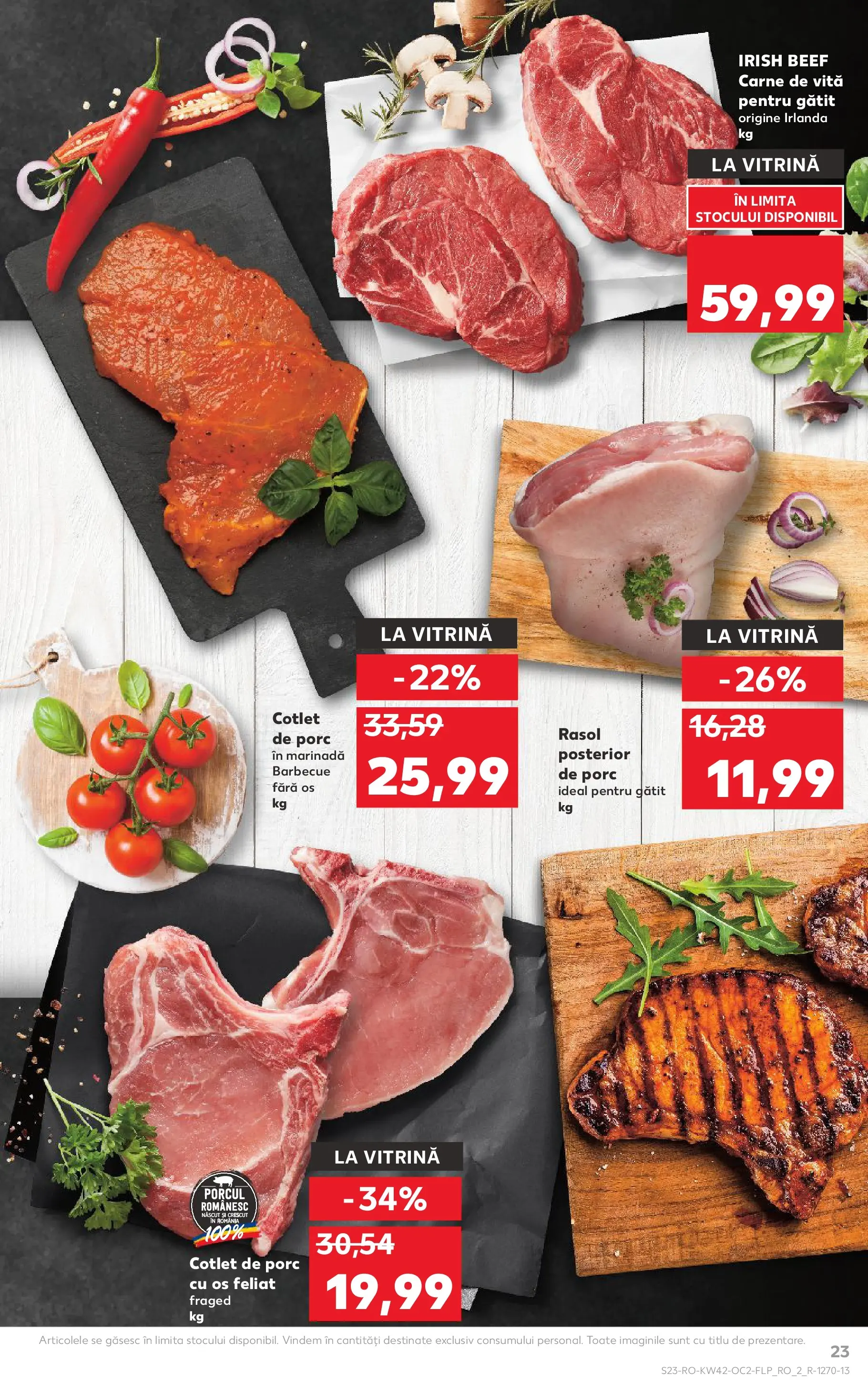 Catalog Kaufland - Viseu de Sus 15.10.2025 - Revista si Oferta | Pagină: 23 | Produse: Lait de coco, Vitrină, Marinadă, Carne De Vită