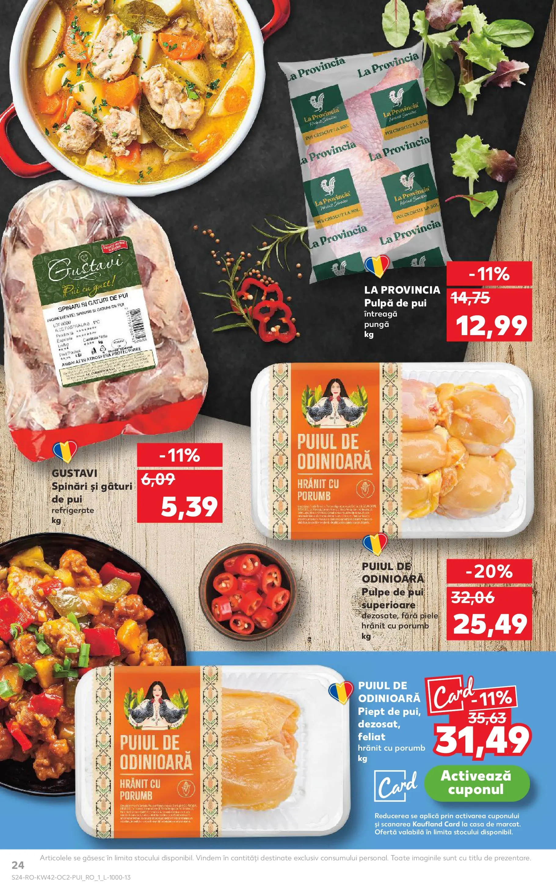Catalog Kaufland - Bucureşti 15.10.2025 - Revista si Oferta | Pagină: 24 | Produse: Pungă, Hacıyatmaz Kedi Oyuncağı, Porumb
