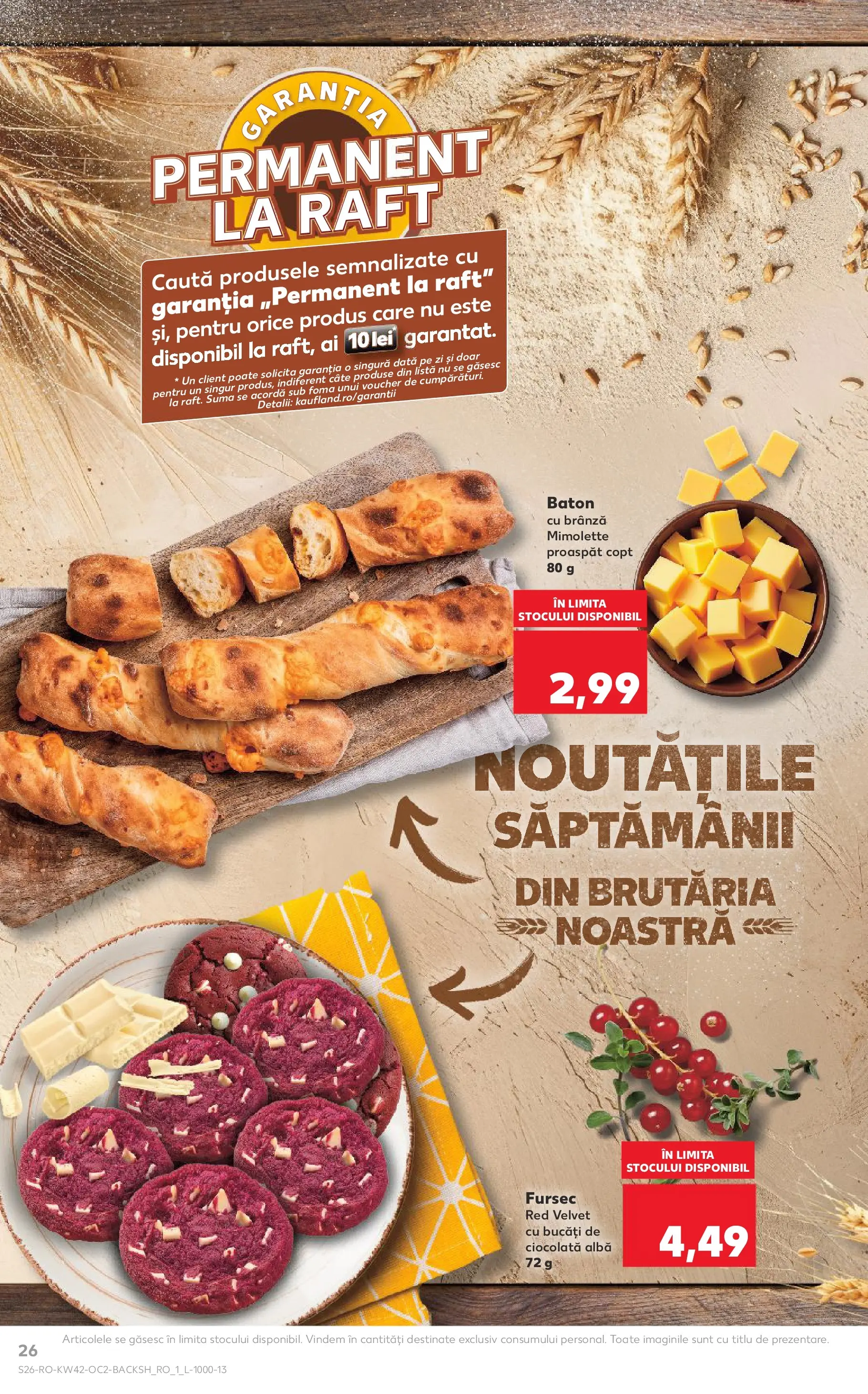 Catalog Kaufland - Bucureşti 15.10.2025 - Revista si Oferta | Pagină: 26 | Produse: Raft, Brânză, Ciocolată