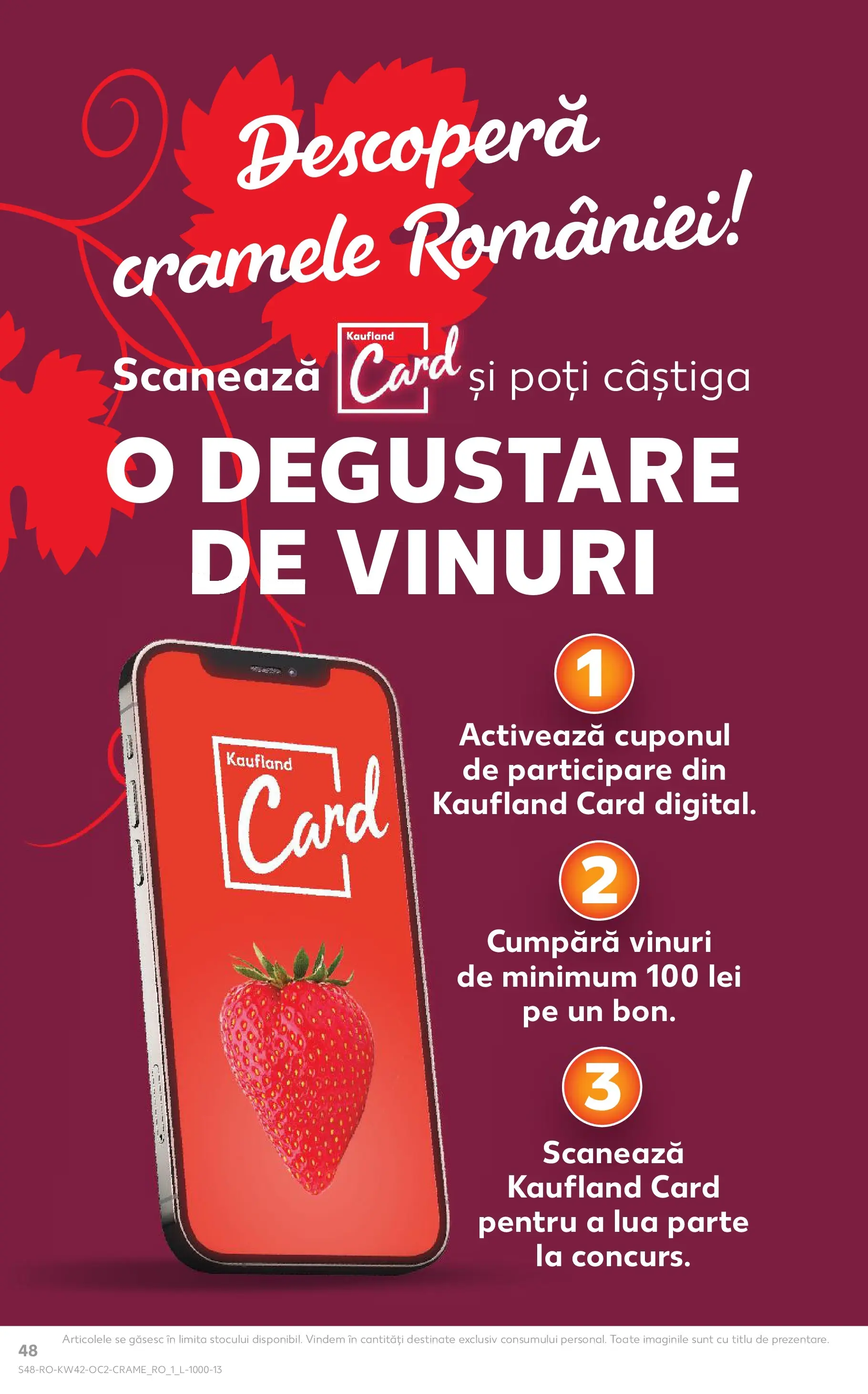 Catalog Kaufland - Bucureşti 15.10.2025 - Revista si Oferta | Pagină: 48