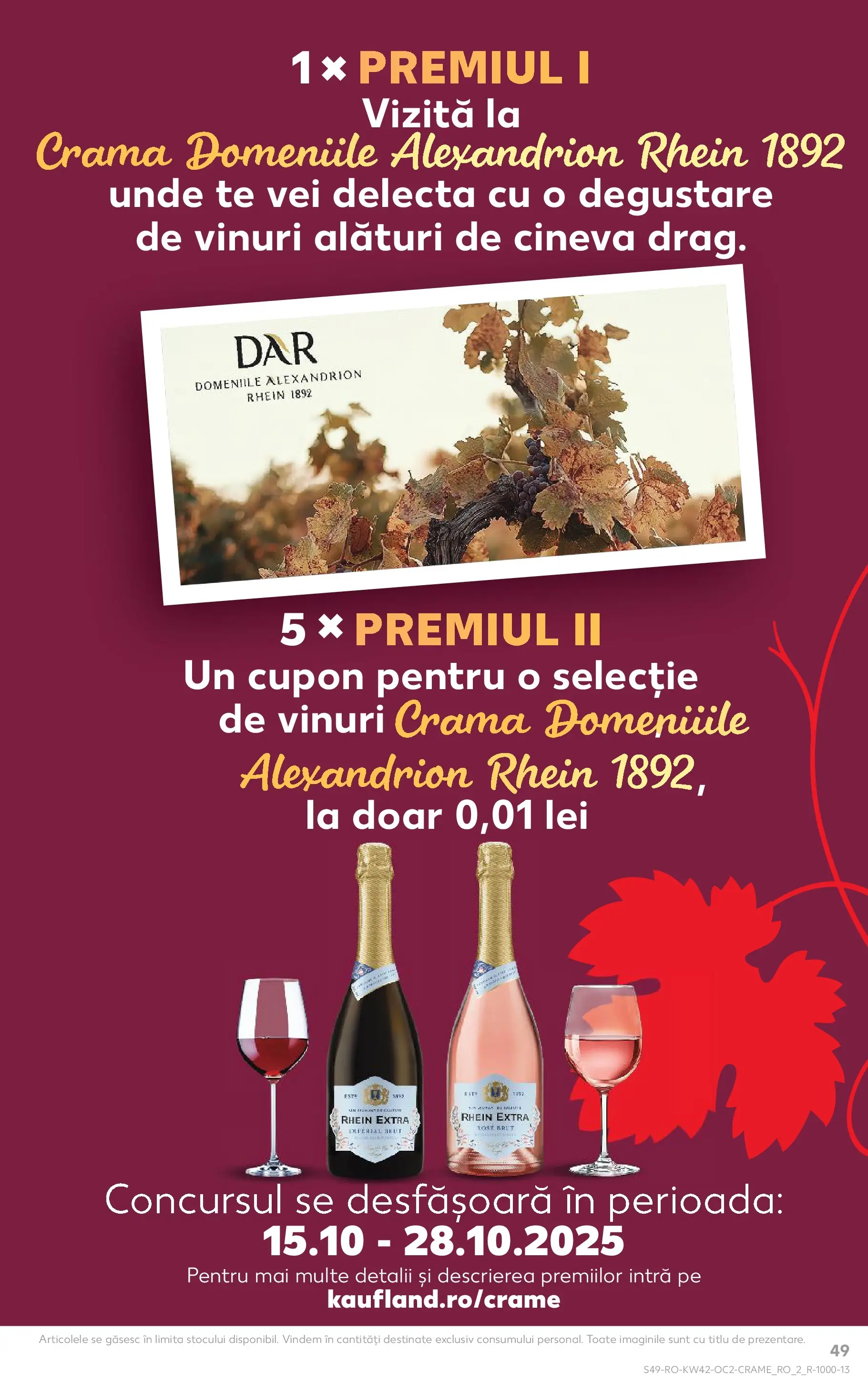 Catalog Kaufland - Bucureşti 15.10.2025 - Revista si Oferta | Pagină: 49