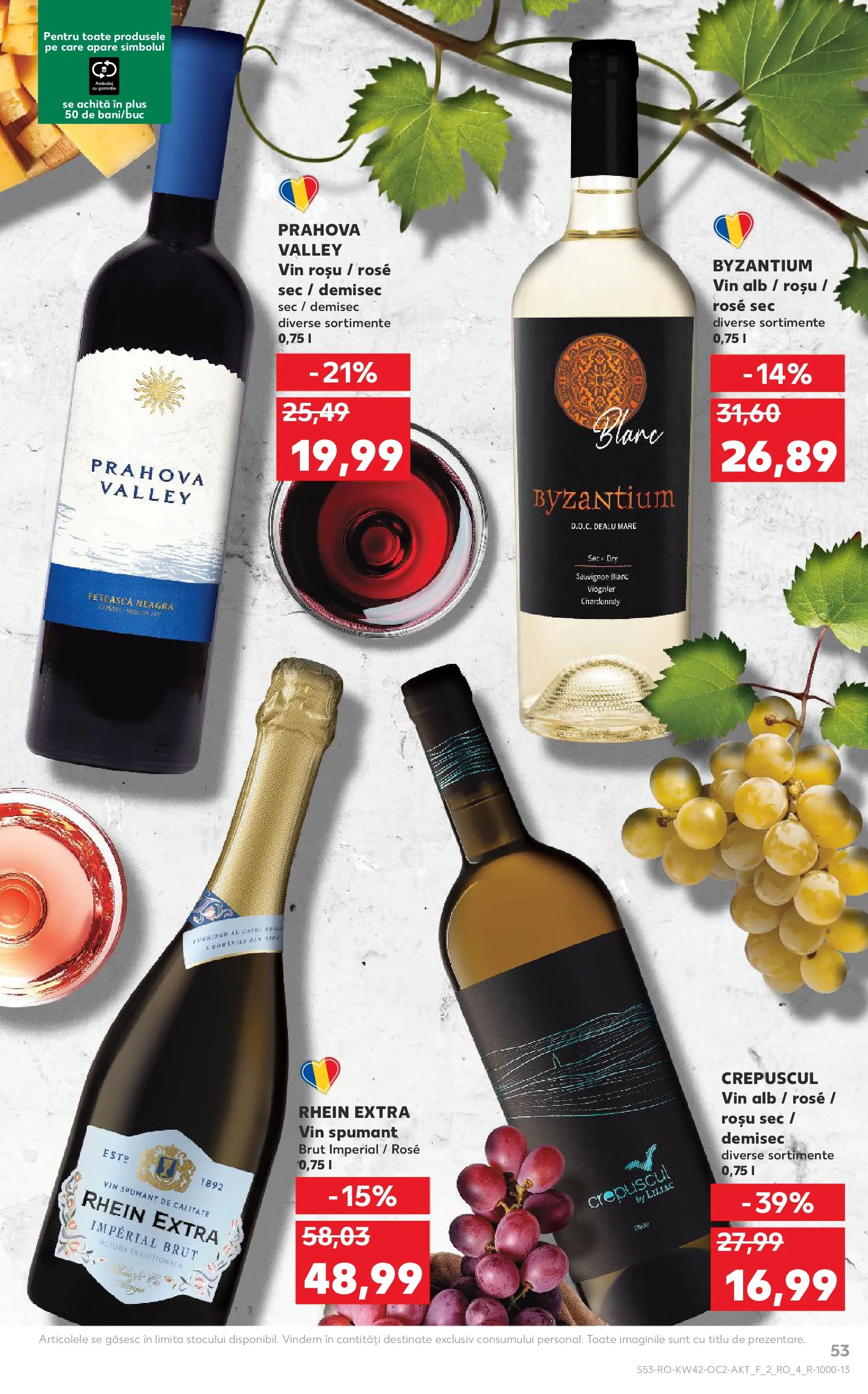Catalog Kaufland - Bucureşti 15.10.2025 - Revista si Oferta | Pagină: 53 | Produse: Vin
