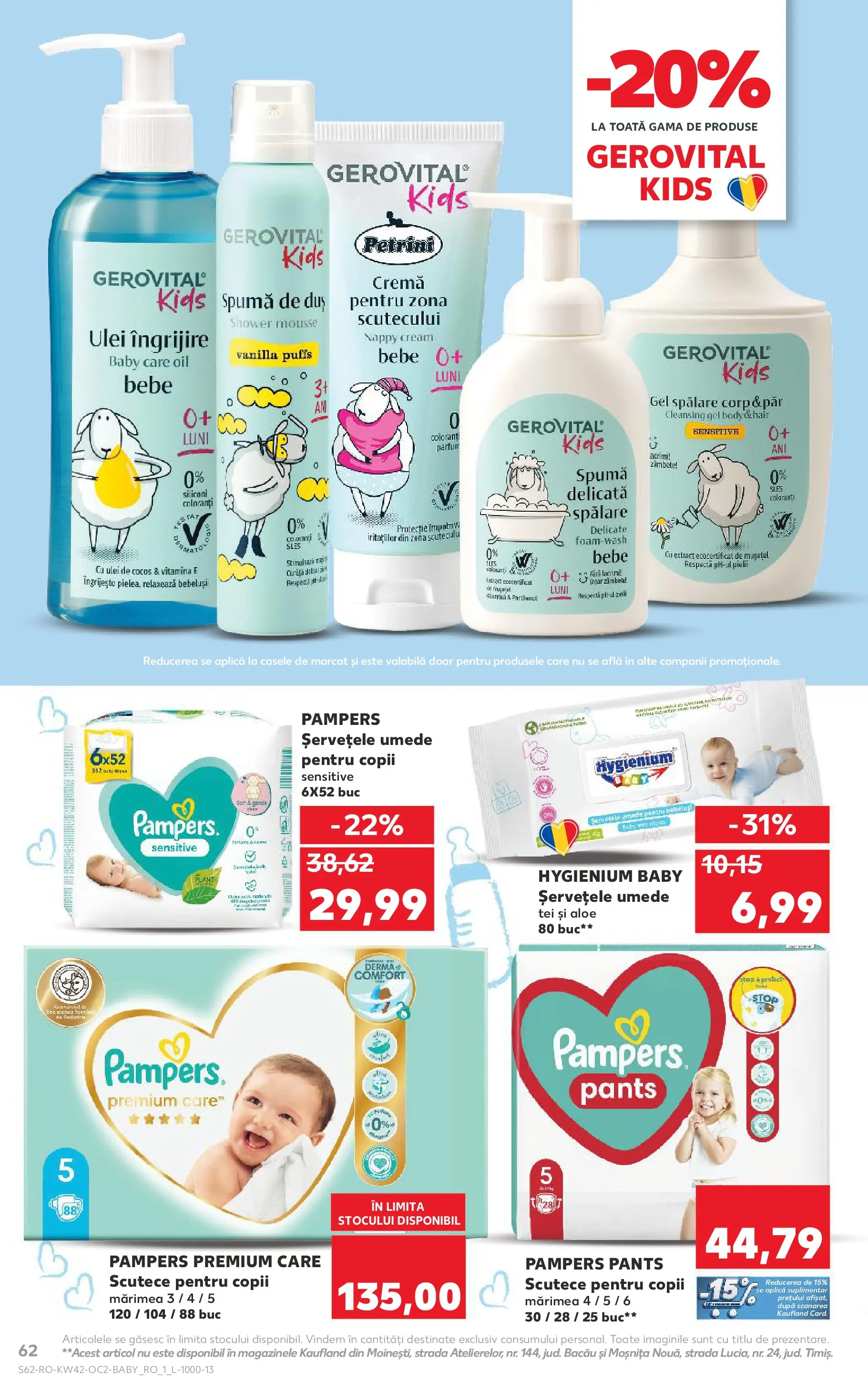 Catalog Kaufland - Bucureşti 15.10.2025 - Revista si Oferta | Pagină: 62 | Produse: Pirinç gevreği, Parfum, Cremă, Șervețele umede