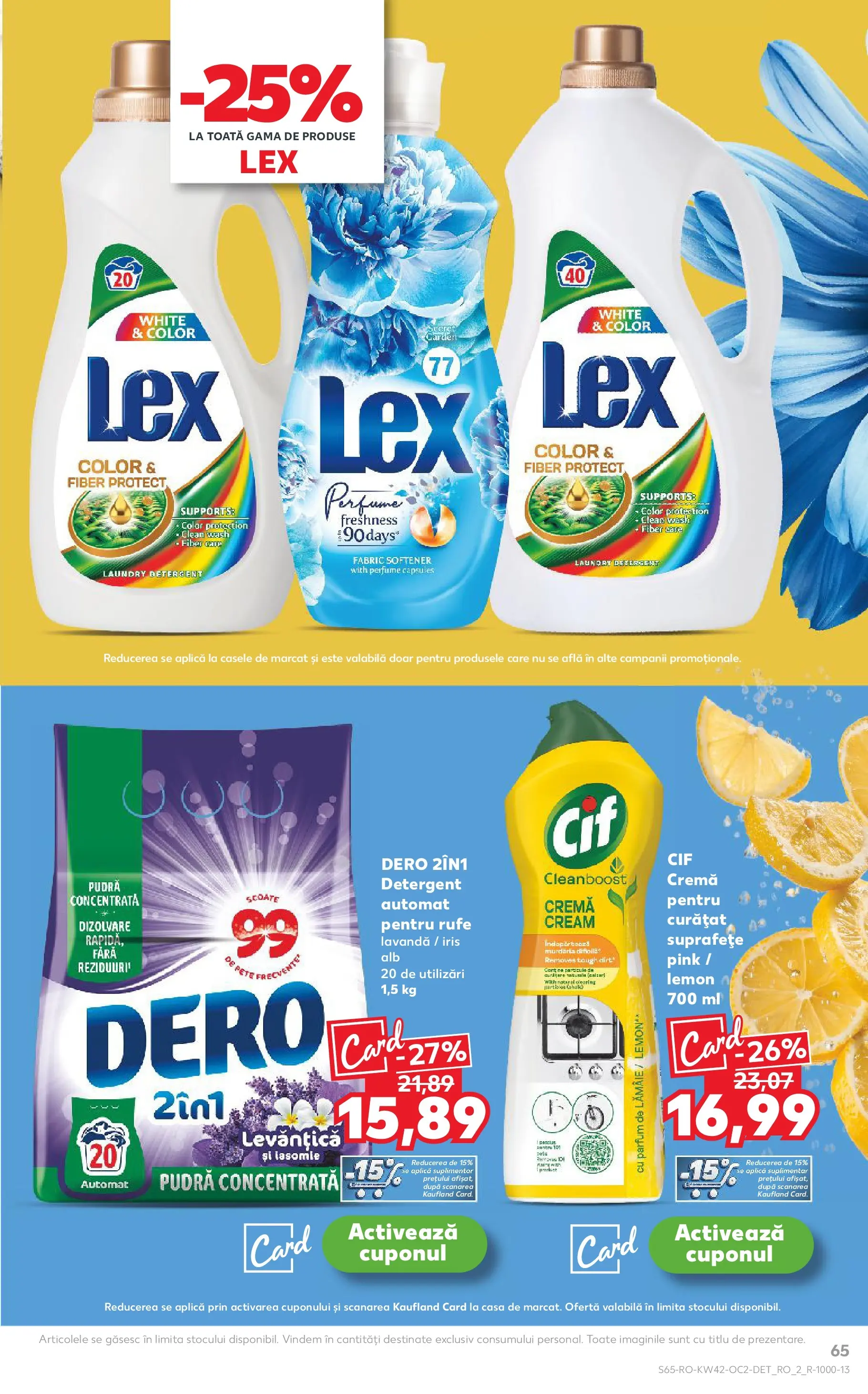 Catalog Kaufland - Bucureşti 15.10.2025 - Revista si Oferta | Pagină: 65 | Produse: Pomelo, Kedi Ödül Oyuncakları, Parfum, Pudră