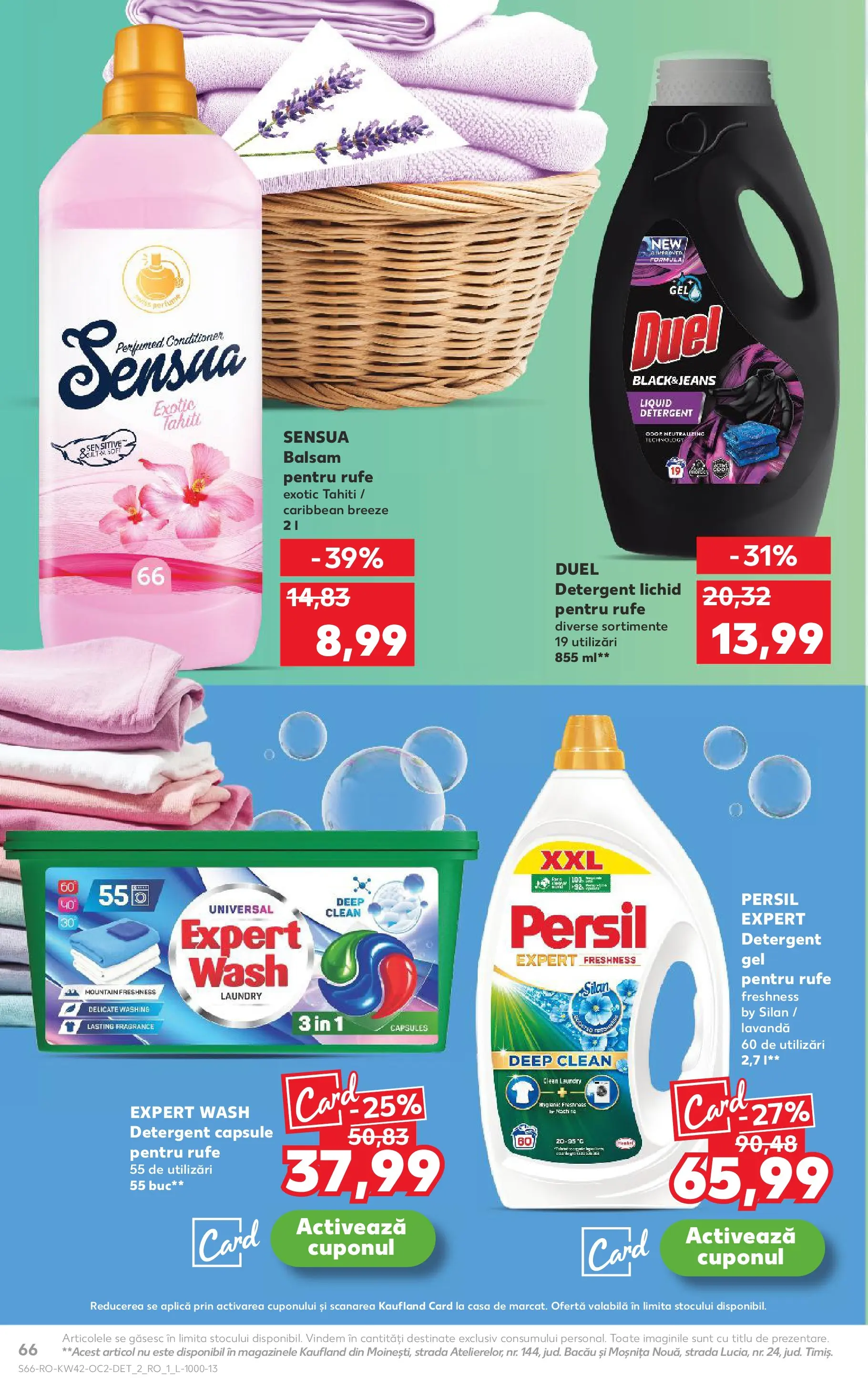Catalog Kaufland - Bucureşti 15.10.2025 - Revista si Oferta | Pagină: 66 | Produse: Pomelo, Balsam, Yorgan, Detergent